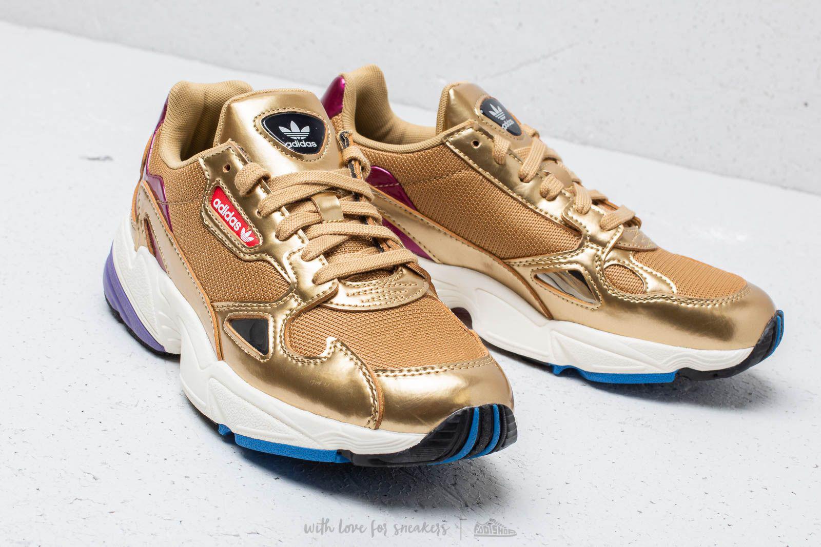 adidas falcon w gold