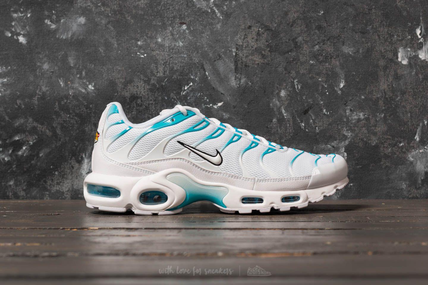 nike air max plus tn blue fury white