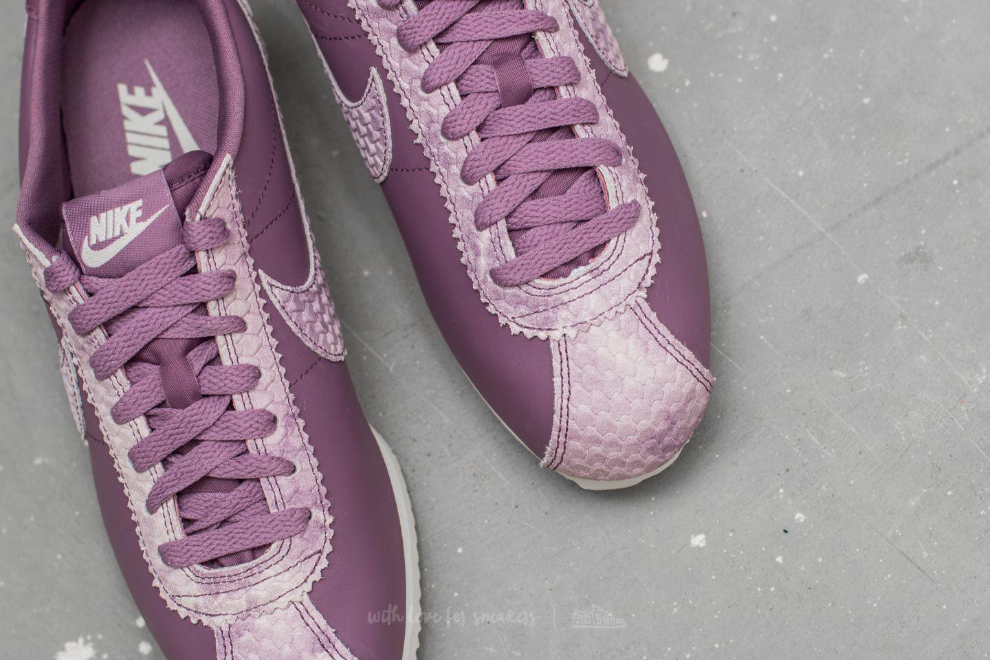 lyst nike cortez wmns classico premio violet polvere / violet polvere vela lyst nike cortez wmns classico premio violet polvere / violet polvere vela