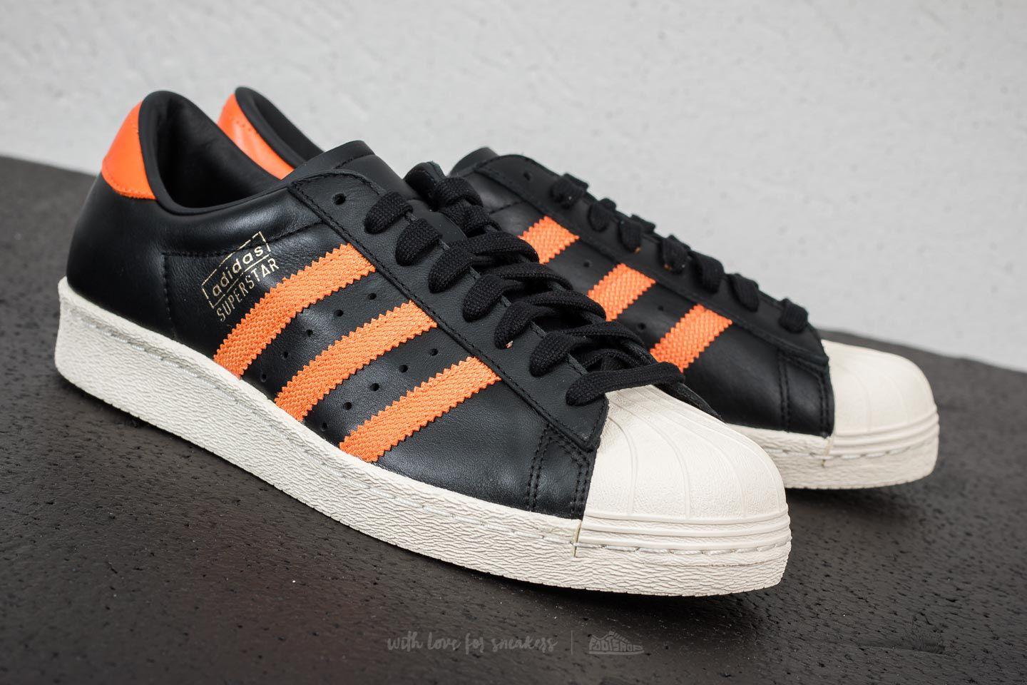 Lyst - Adidas Originals Adidas Superstar Og Core Black/ Tra Orange ... View fullscreen
