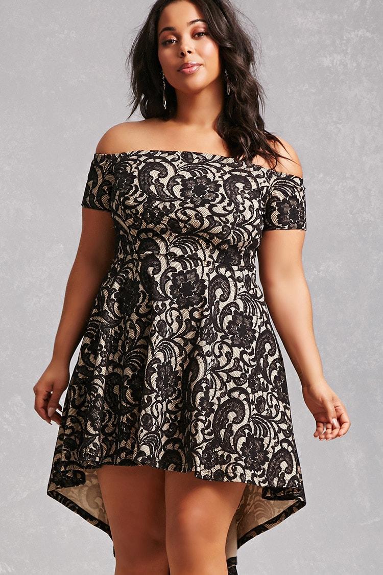 plus size hi low