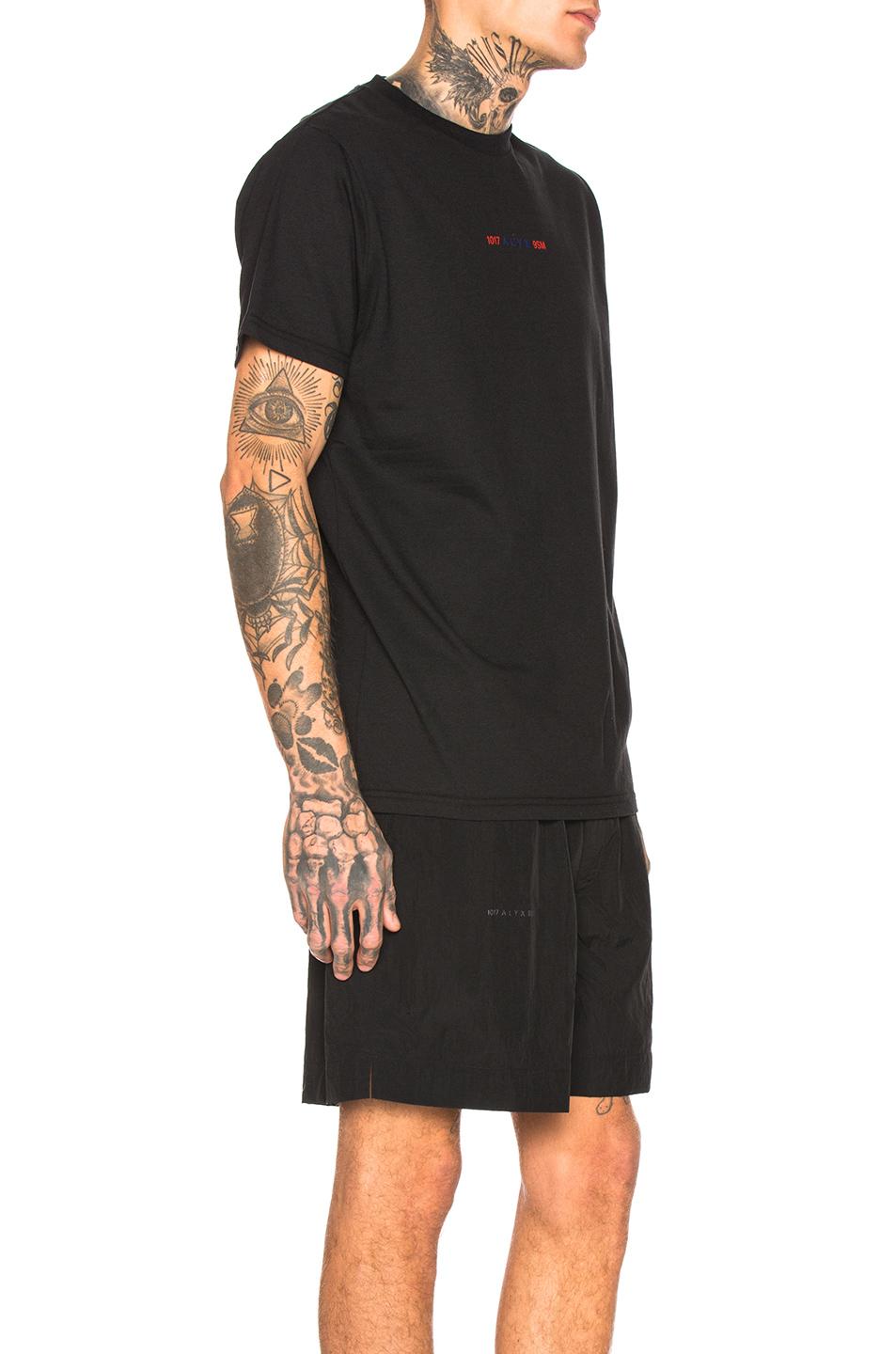 1017 ALYX 9SM Cotton Collage Tee in Black for Men - Lyst