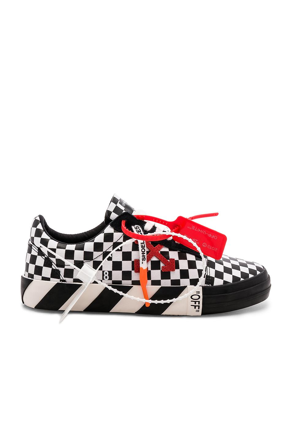 off white vulc low red