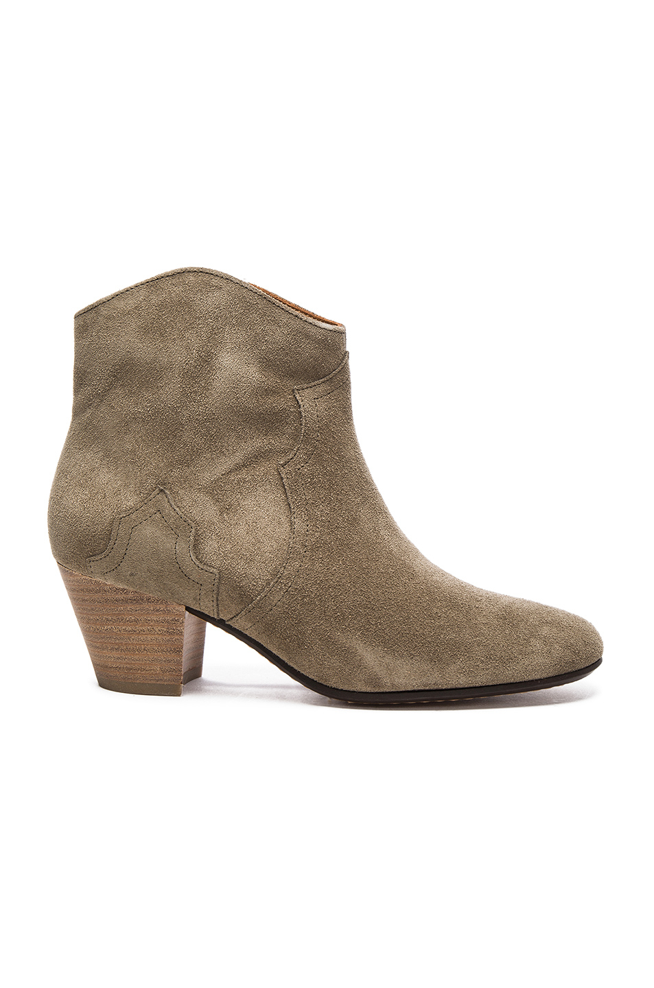 isabel marant suede bootie