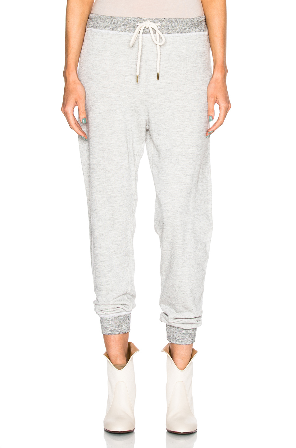 grey sweatpant print