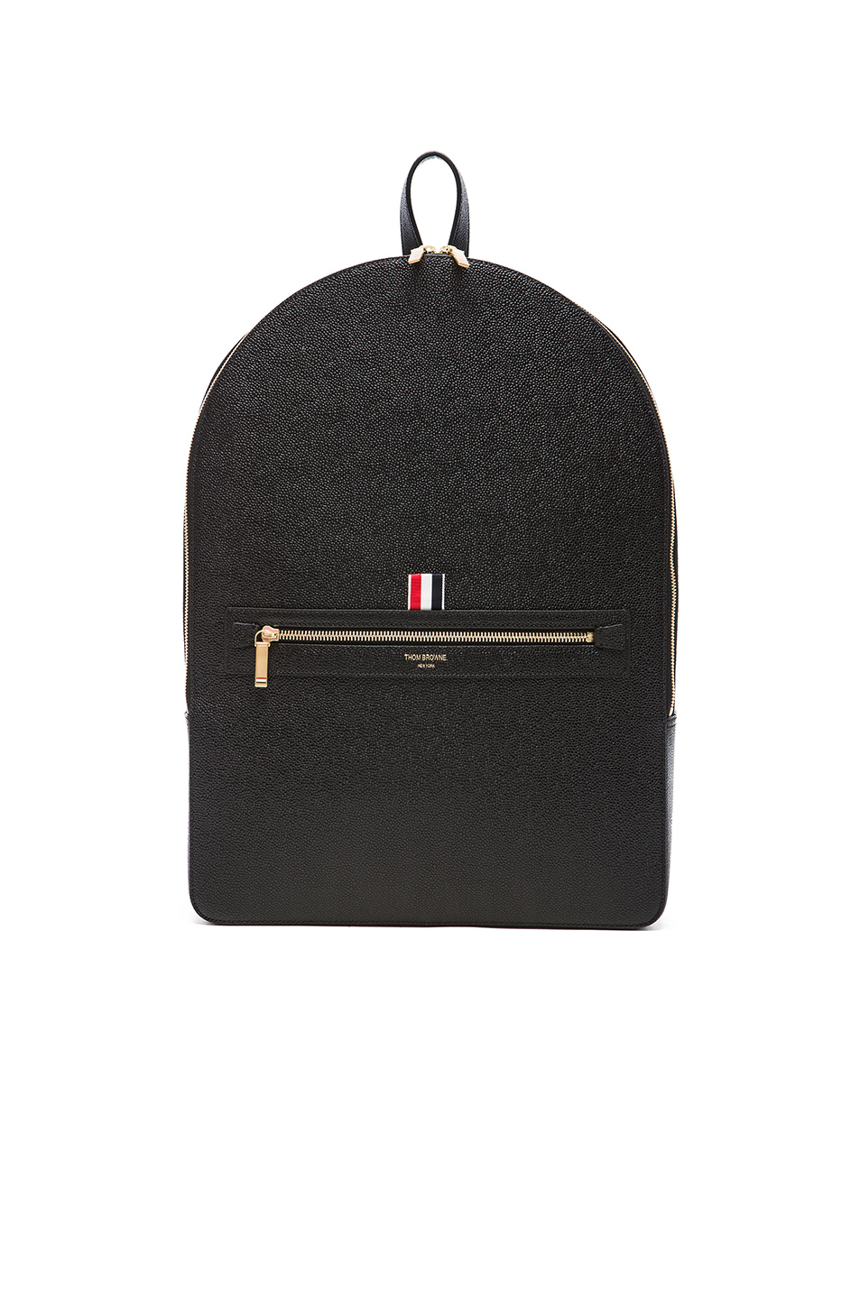 thom browne pebble grain backpack in black lyst thom browne pebble grain backpack in black lyst