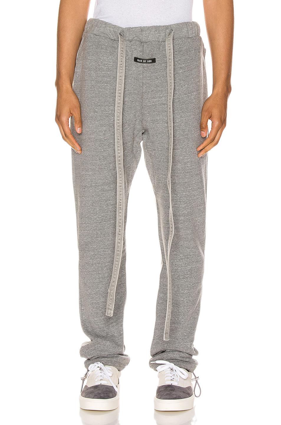 fear of god taupe sweatpants