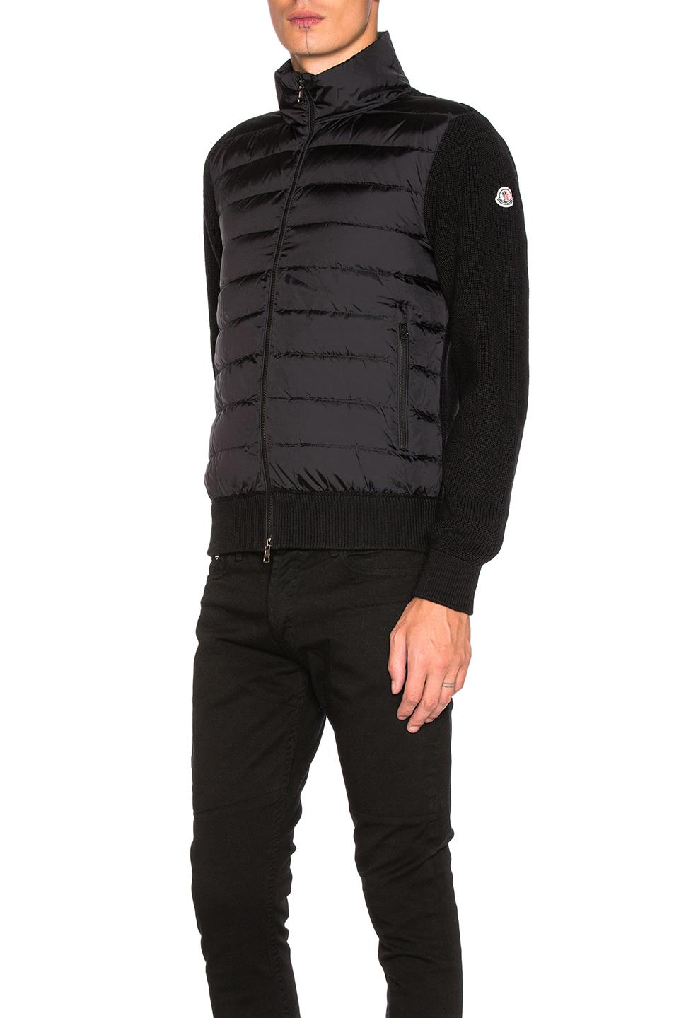 moncler cardigan jacket mens