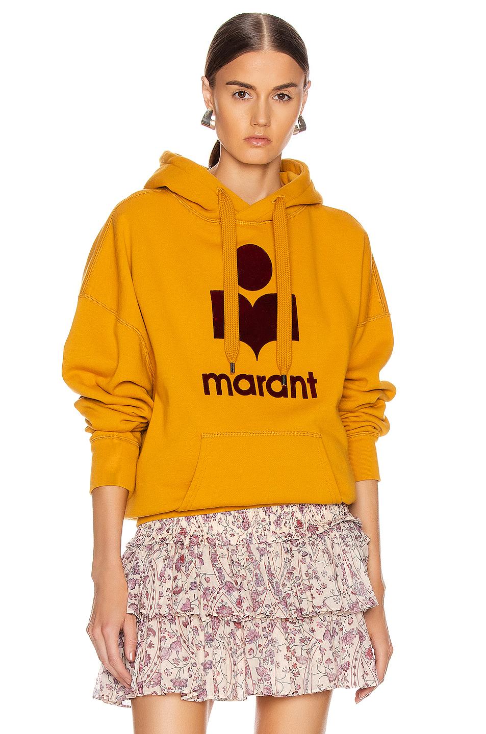 Étoile Isabel Marant Mansel Sweatshirt in Yellow - Lyst