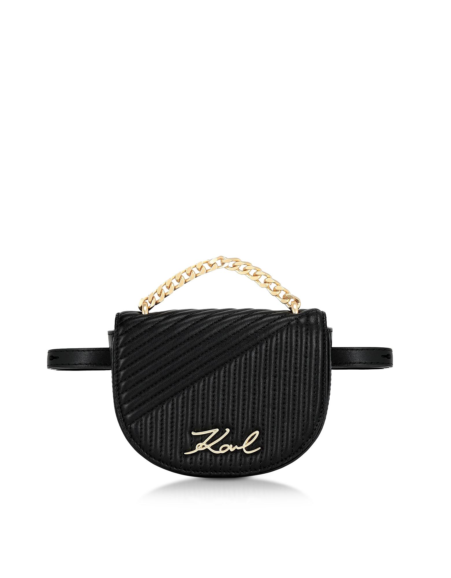 karl lagerfeld bag belt