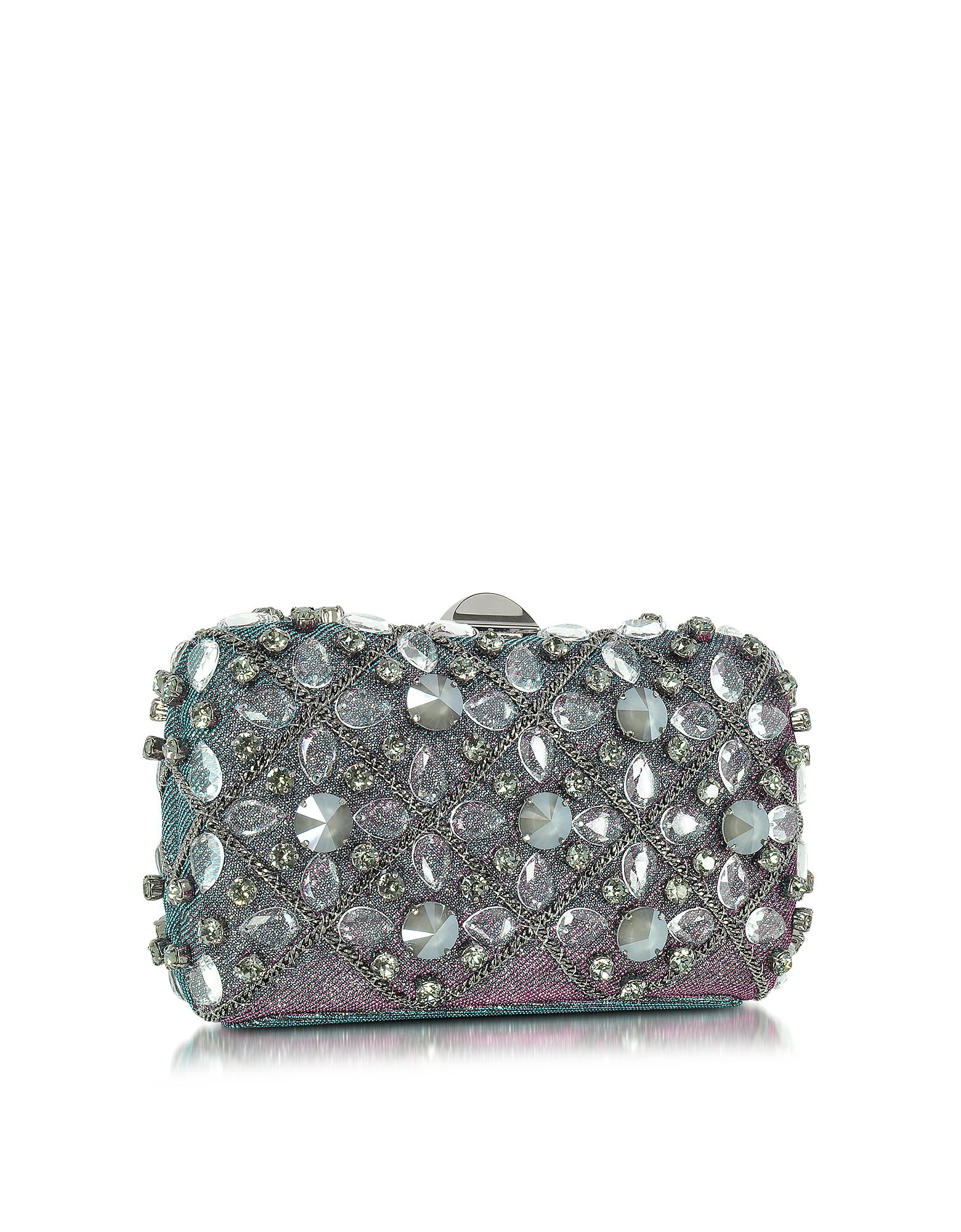 iridescent clutch