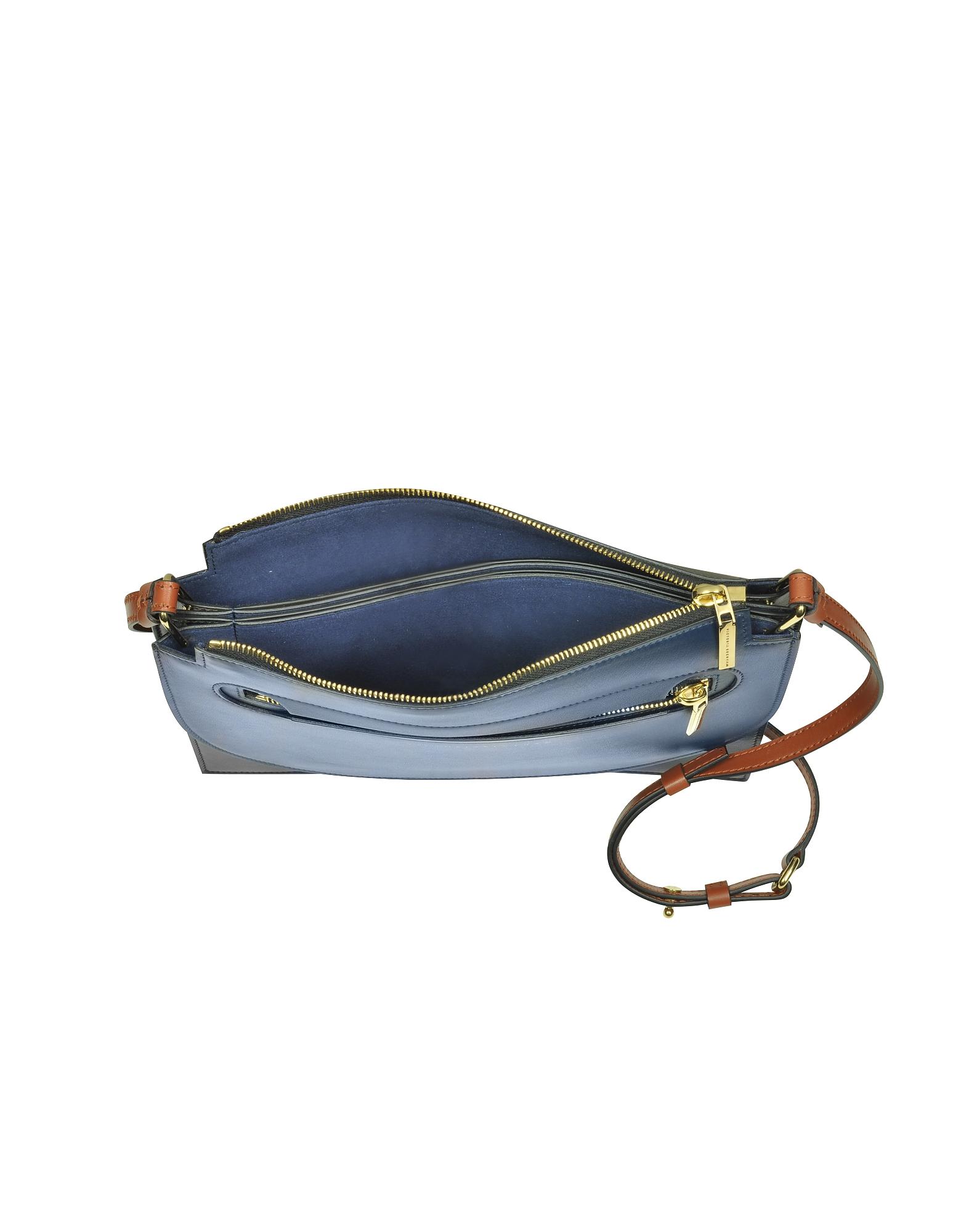 lyst beckham color block leather moon light lyst beckham color block leather moon light