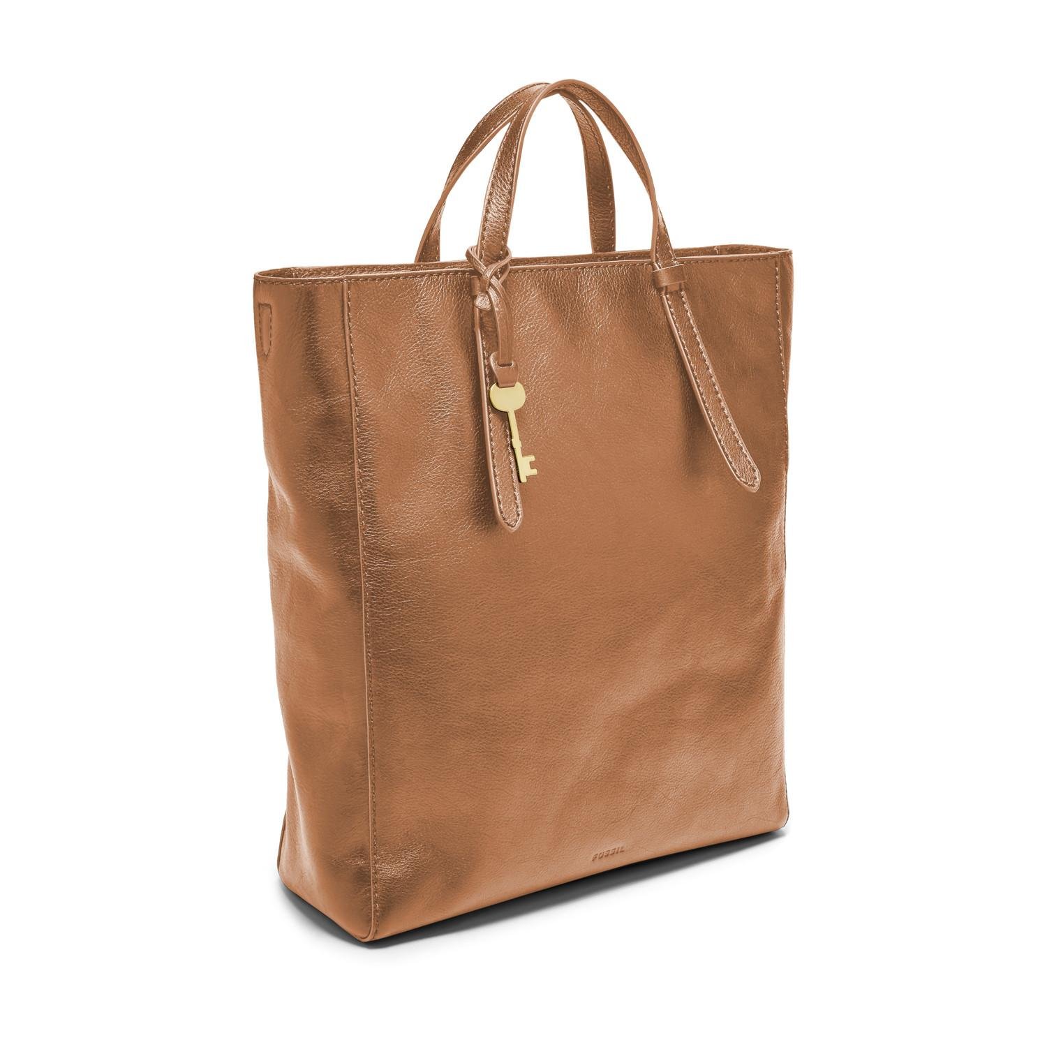 fossil tan bag