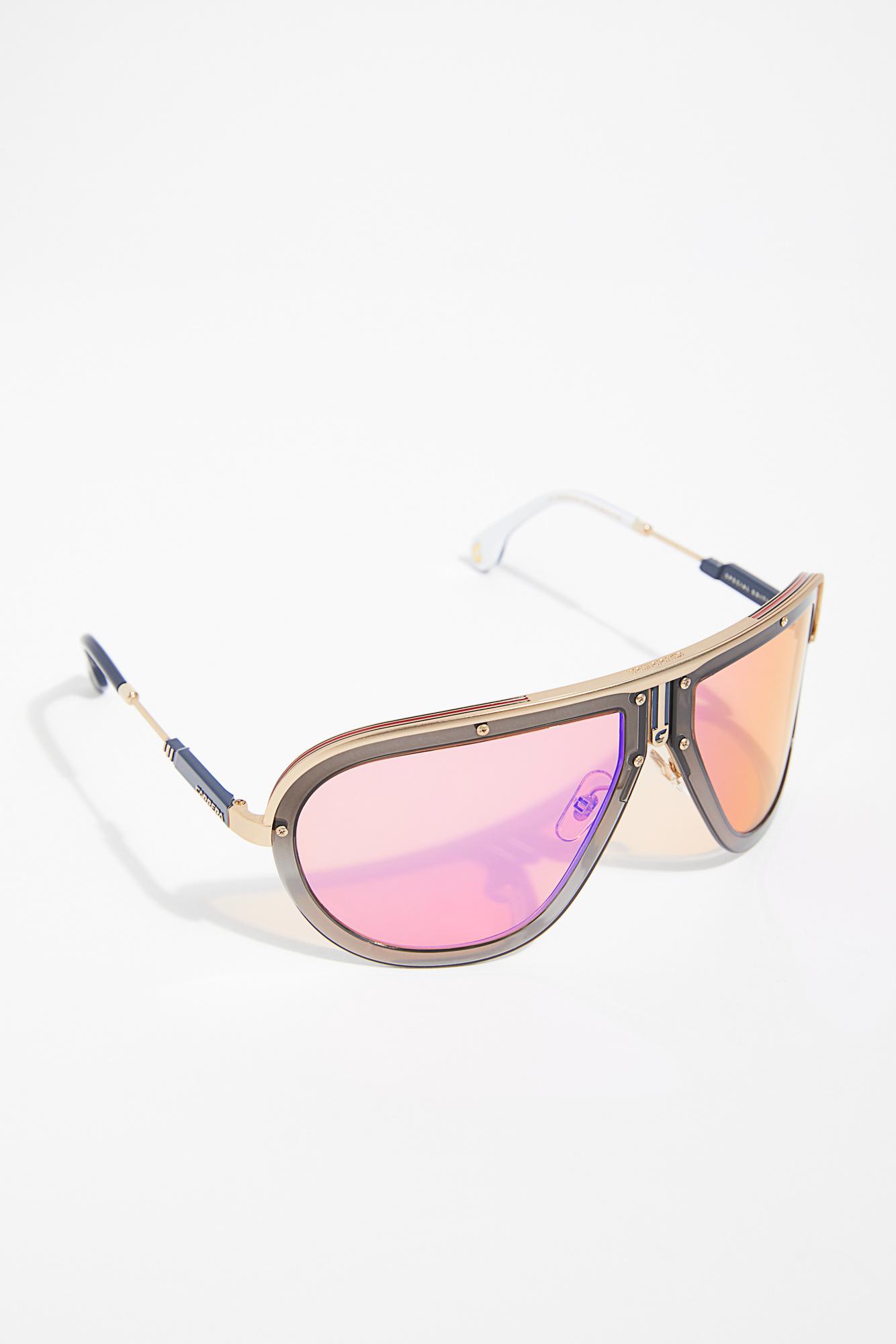 Free People Carrera Americana Sunglasses in Orange Lyst