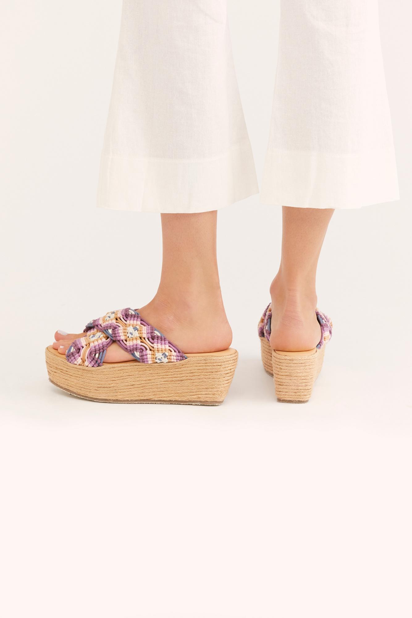 Free People Highline Flatform Sandal - Lyst