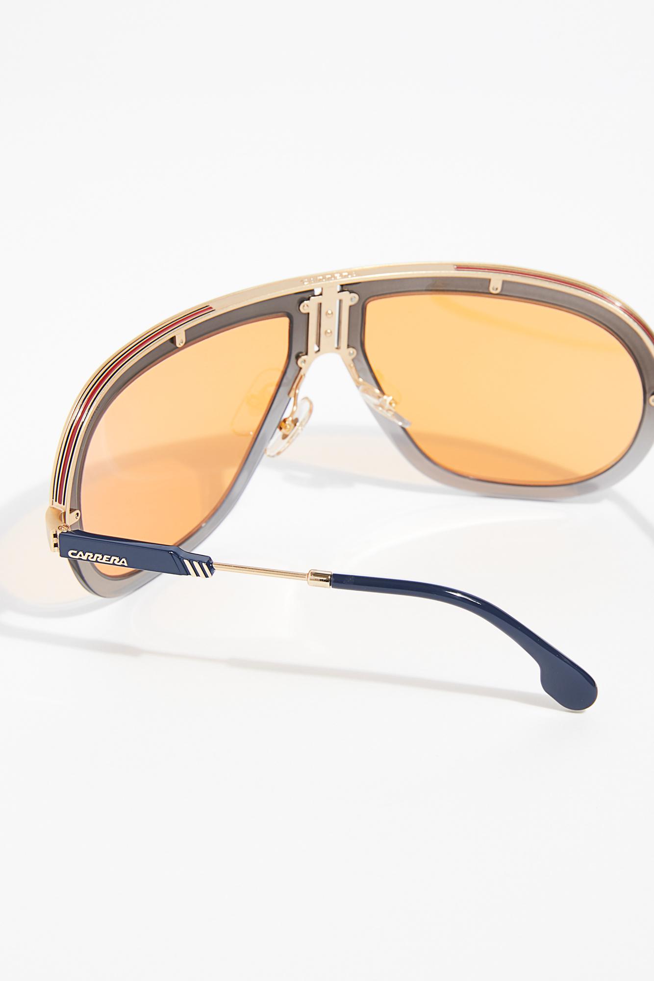 Free People Carrera Americana Sunglasses in Orange Lyst