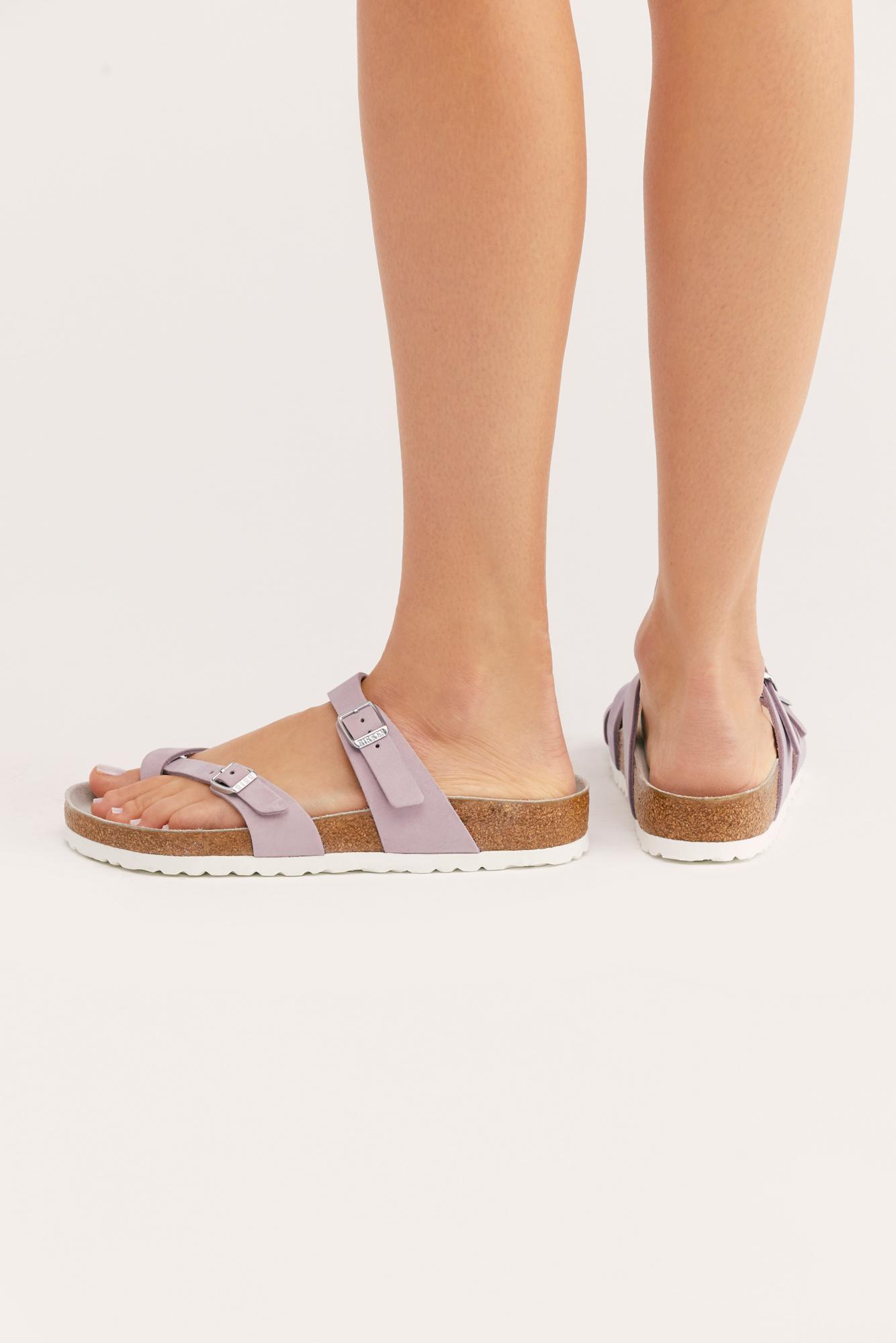 Free People Mayari Birkenstock Sandal in Purple - Lyst