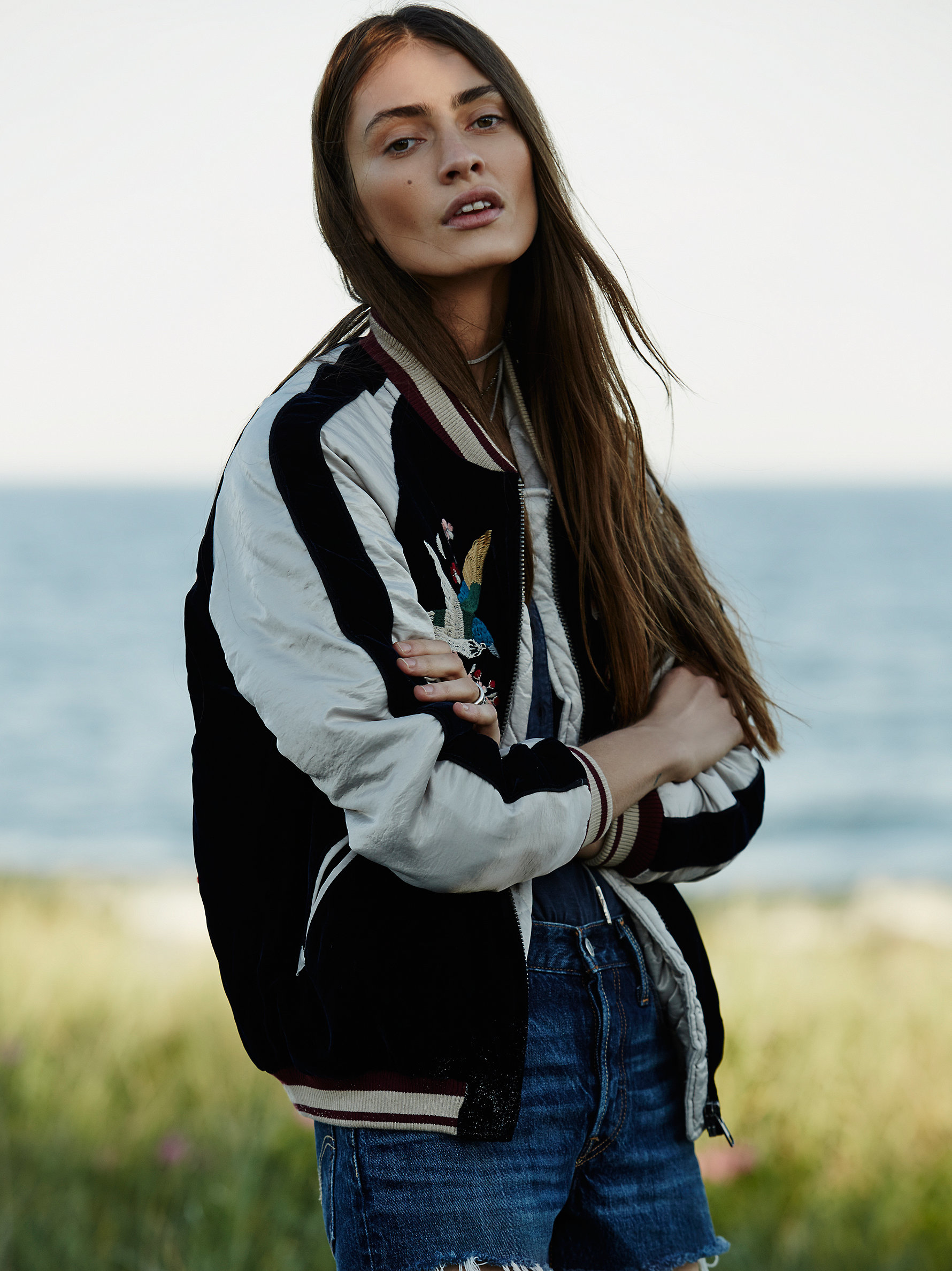 free people blue floral