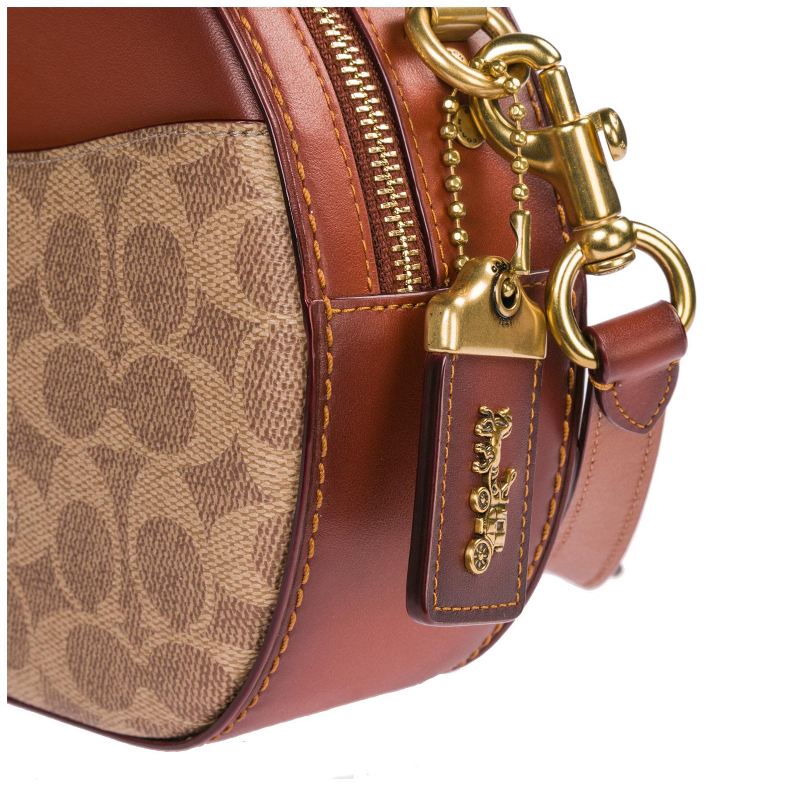 COACH Leather Crossbody Messenger Shoulder Bag Canteen Lyst