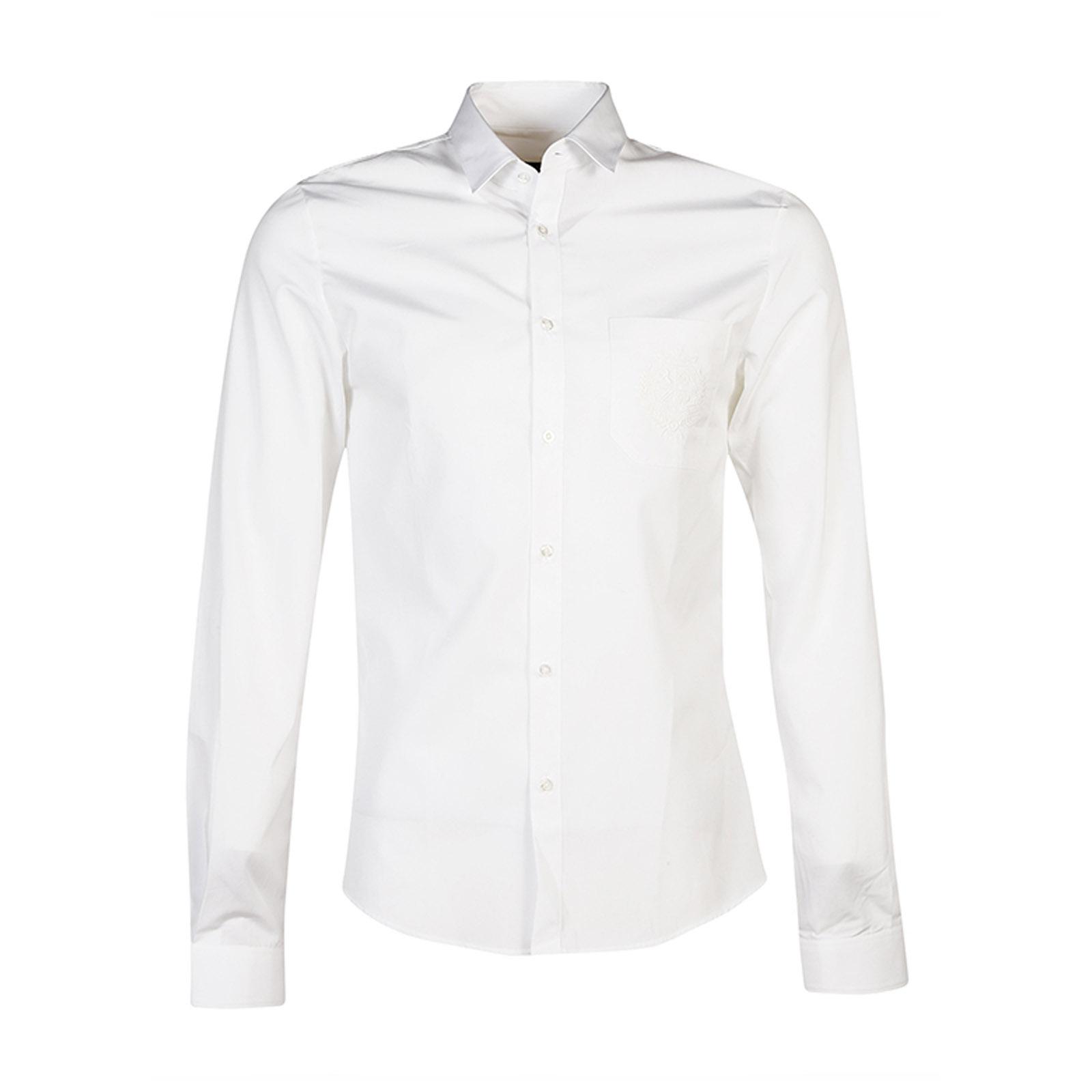 Gucci Long Sleeve Shirt Dress Shirt in White for Men - Lyst