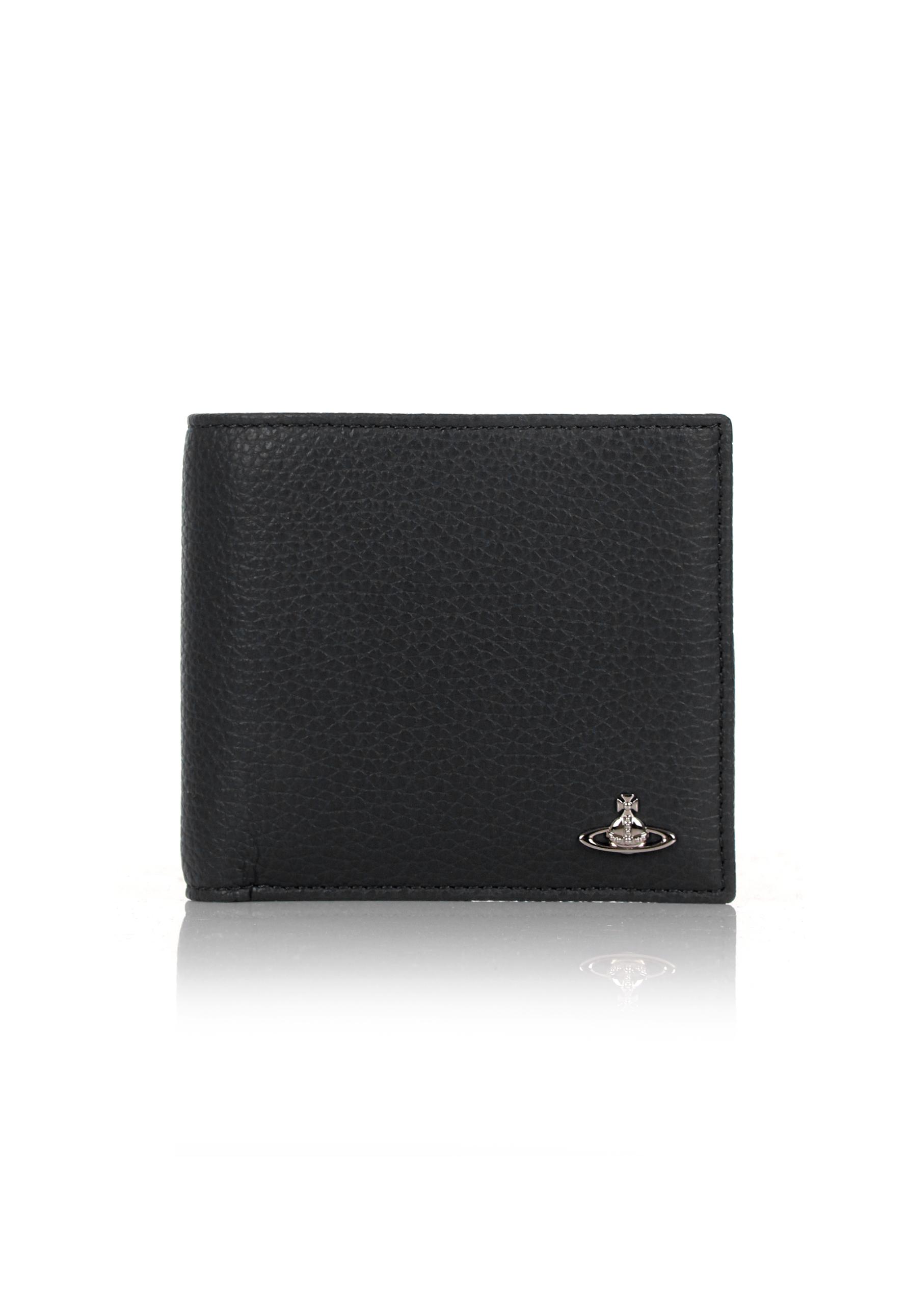 Lyst - Vivienne Westwood Milano Leather 33355 Billfold Wallet With Coin Holder Black in Black ...