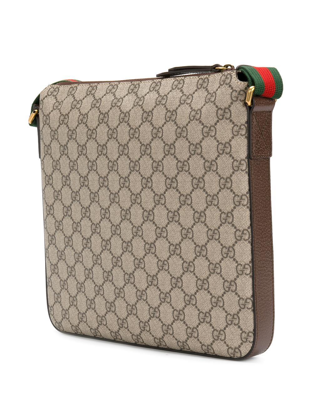 Lyst - Gucci Courrier Soft Gg Supreme Crossbody Bag for Men