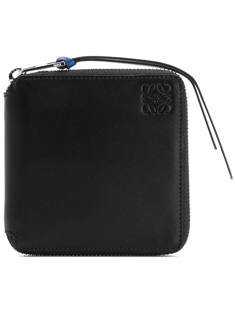 Loewe Zip Around Wallet in Black for Men - Lyst