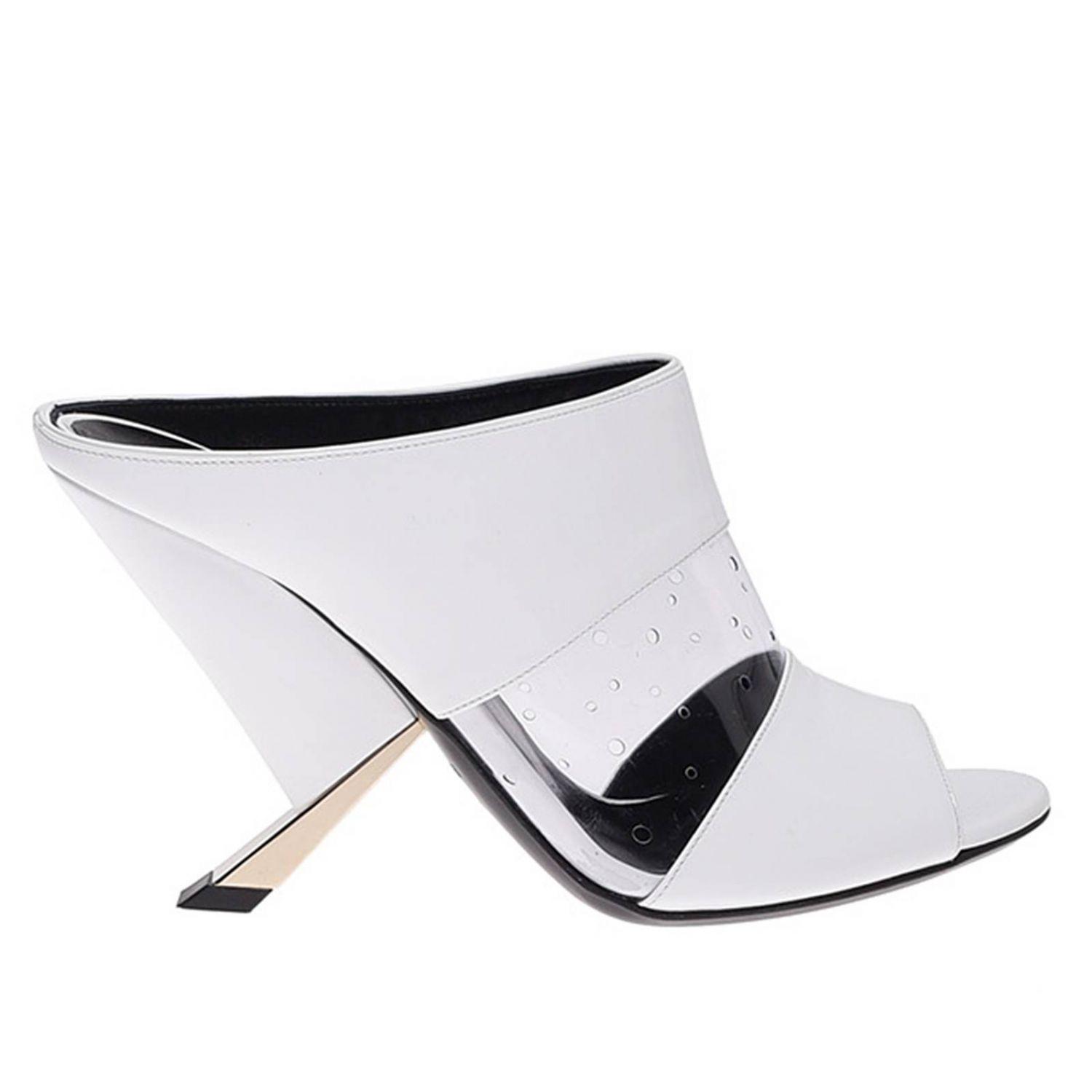 Casadei Heeled Sandals Shoes Women in White Lyst Heeled sandals Women Casadei Silver | Shoes Women Casadei