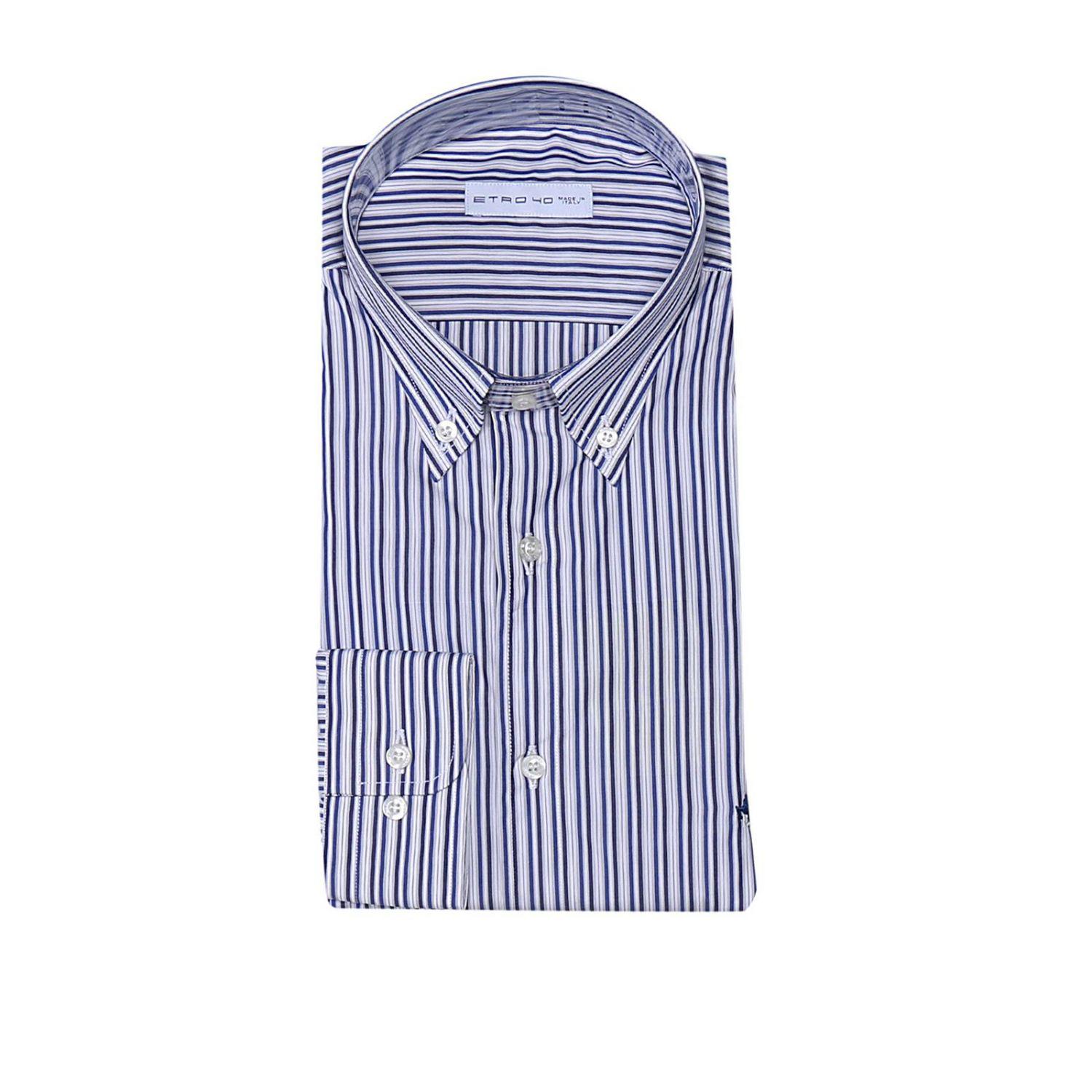 etro blue shirt