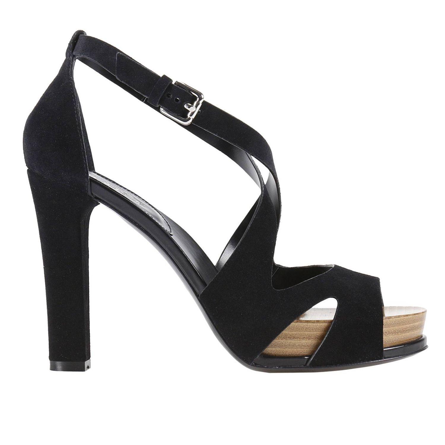 Lyst - Tod'S Heeled Sandals Shoes Women in Black