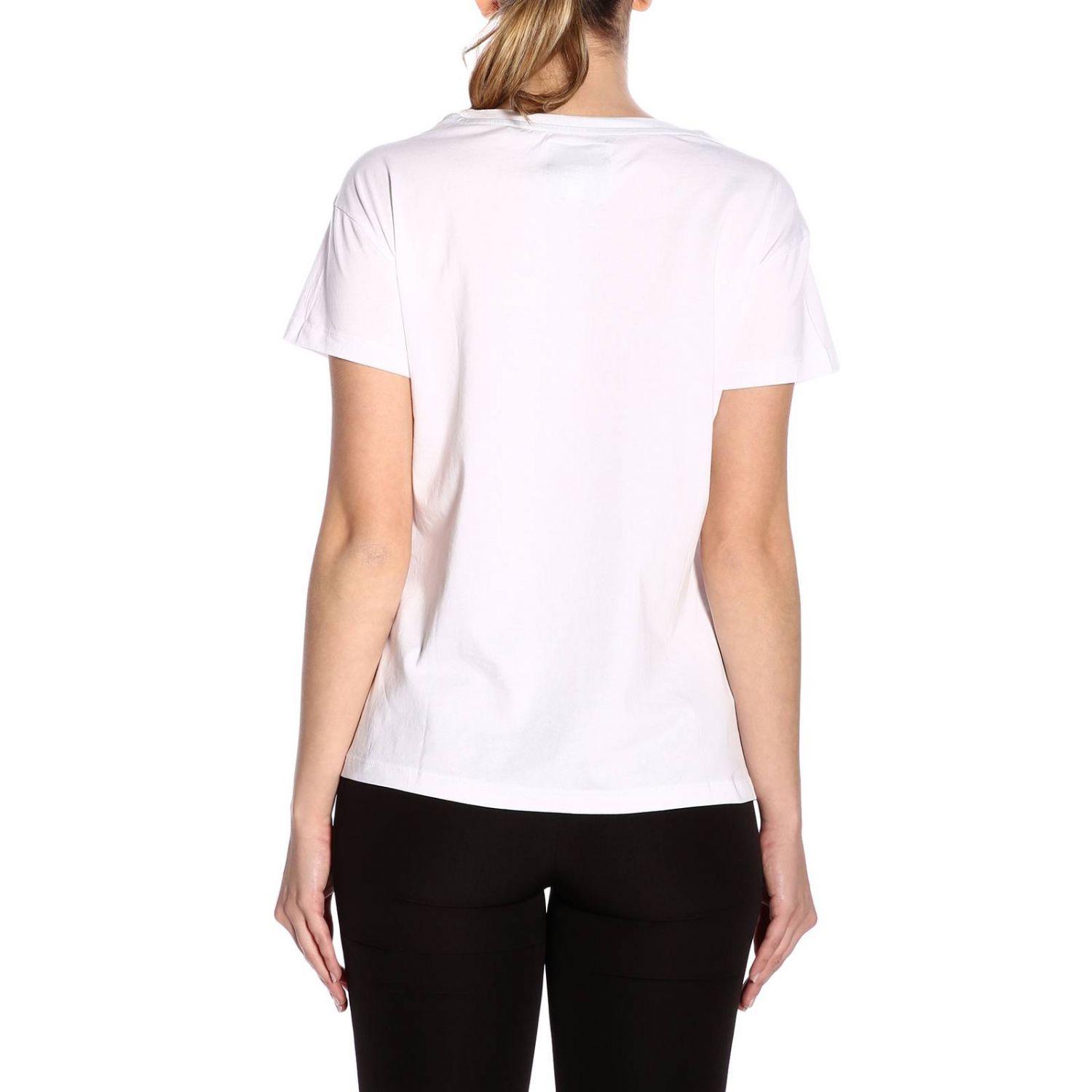 Armani Exchange T-shirt Women in White - Lyst