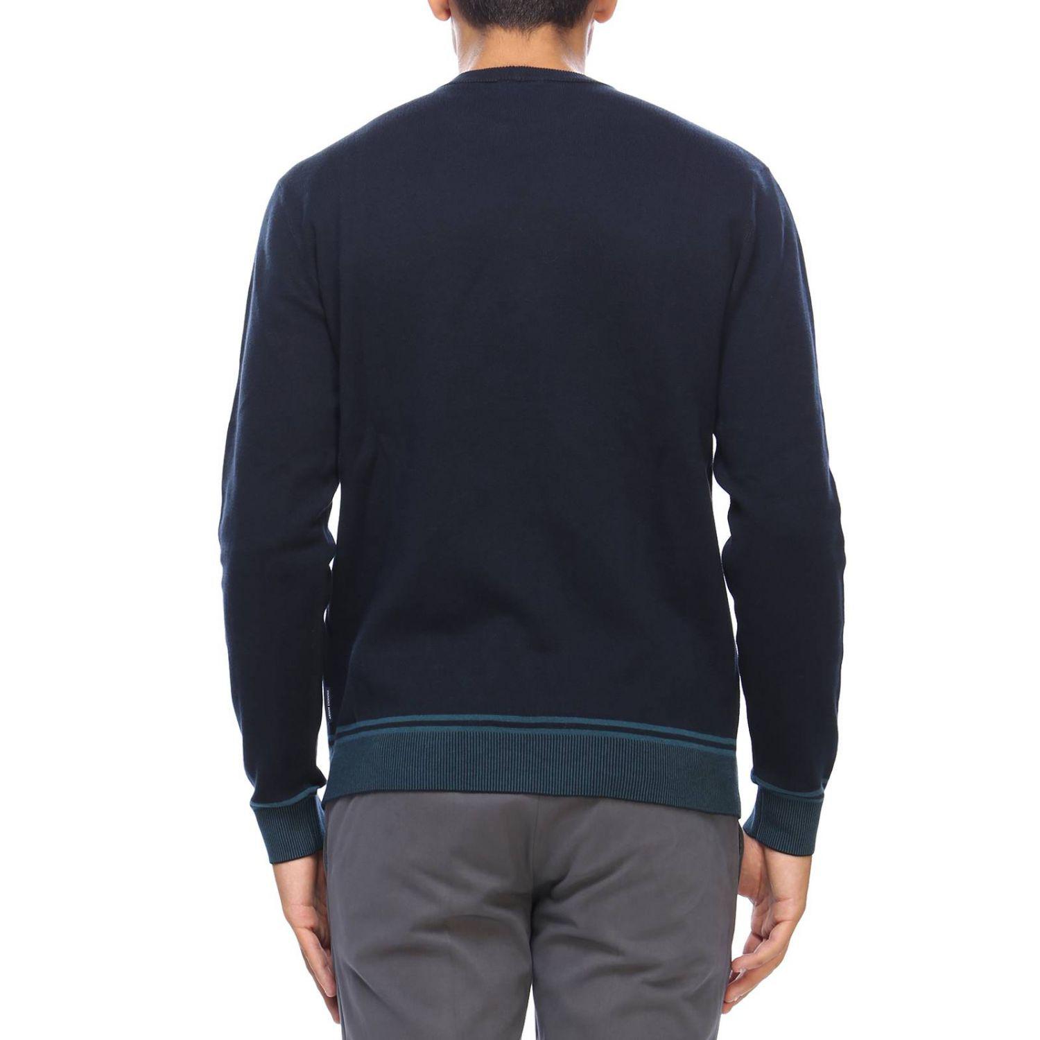 Armani Exchange Sweater Men in Blue for Men - Lyst