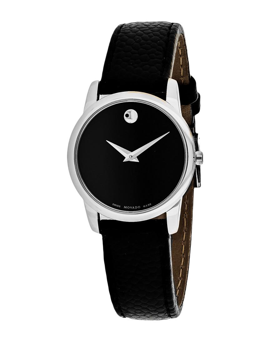 Lyst - Movado Women's Museum Watch In Black