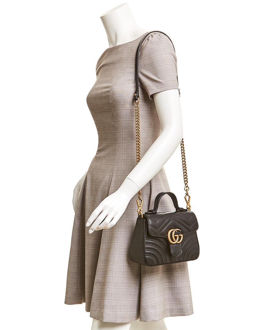 Gucci Marmont Mini Top Handle Bag Review Literacy Basics
