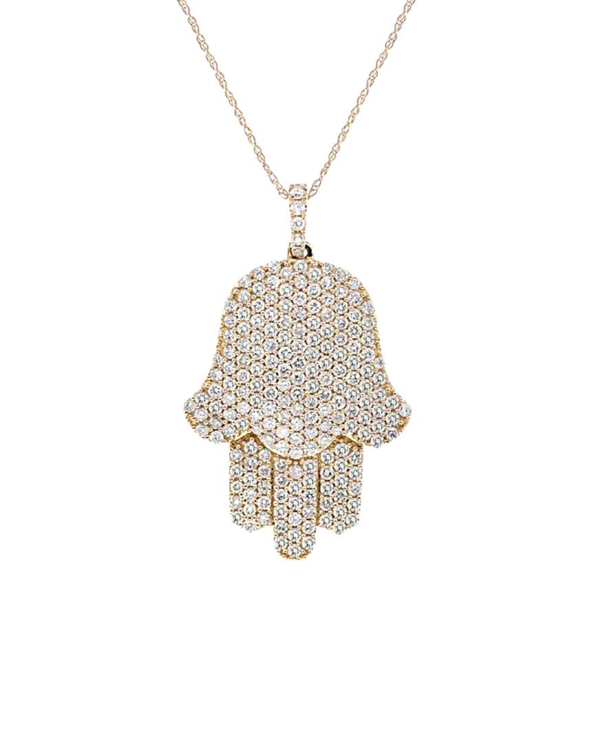Diana M. Jewels . Fine Jewelry 18k 2.19 Ct. Tw. Diamond Necklace in ...