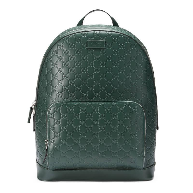 gucci backpack green
