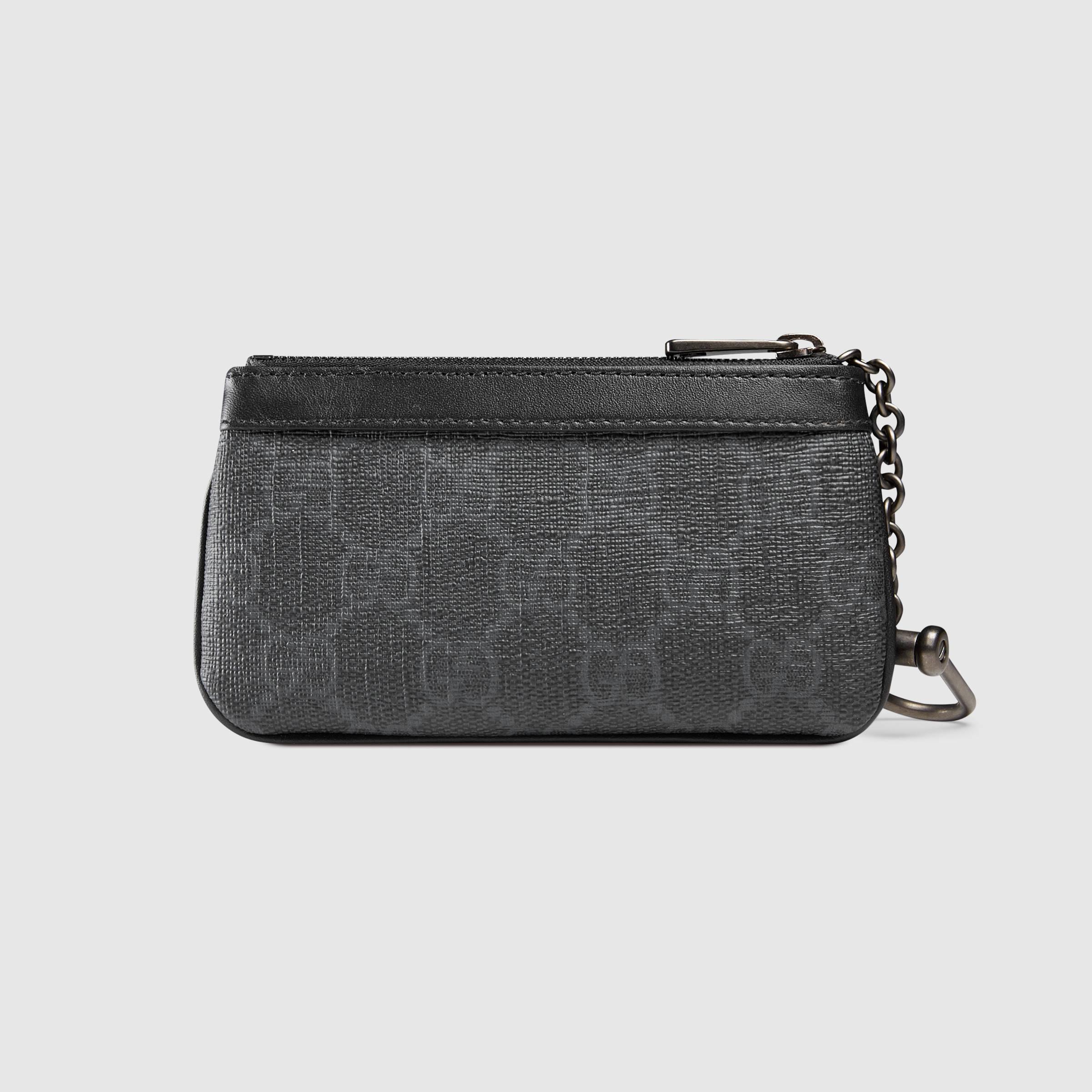 Lyst - Gucci Gg Supreme Key Ring Pouch