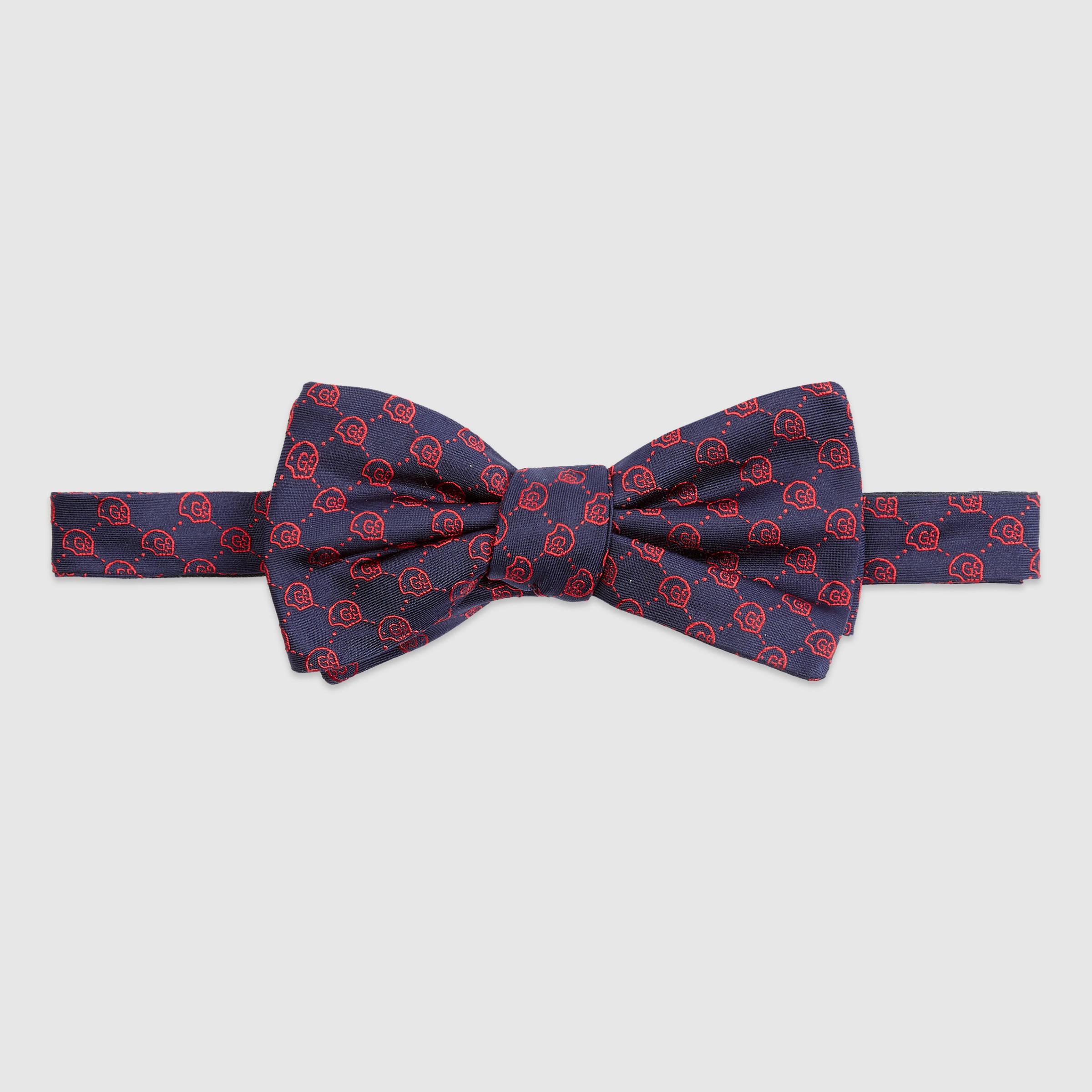 Download Lyst - Gucci Ghost Silk Bow Tie for Men