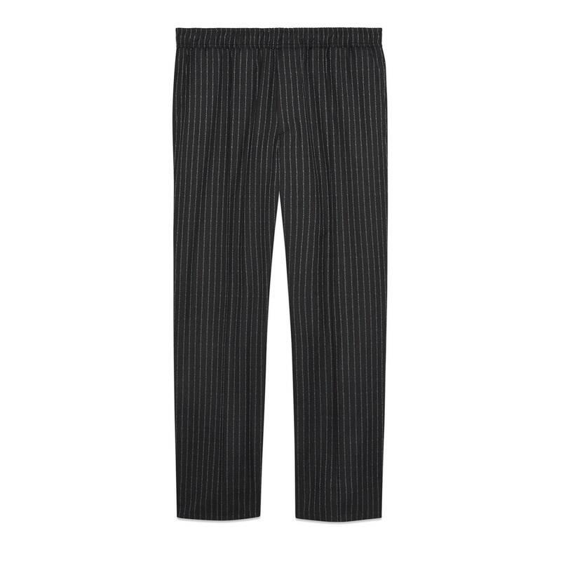 gucci stripe cotton jogging pant