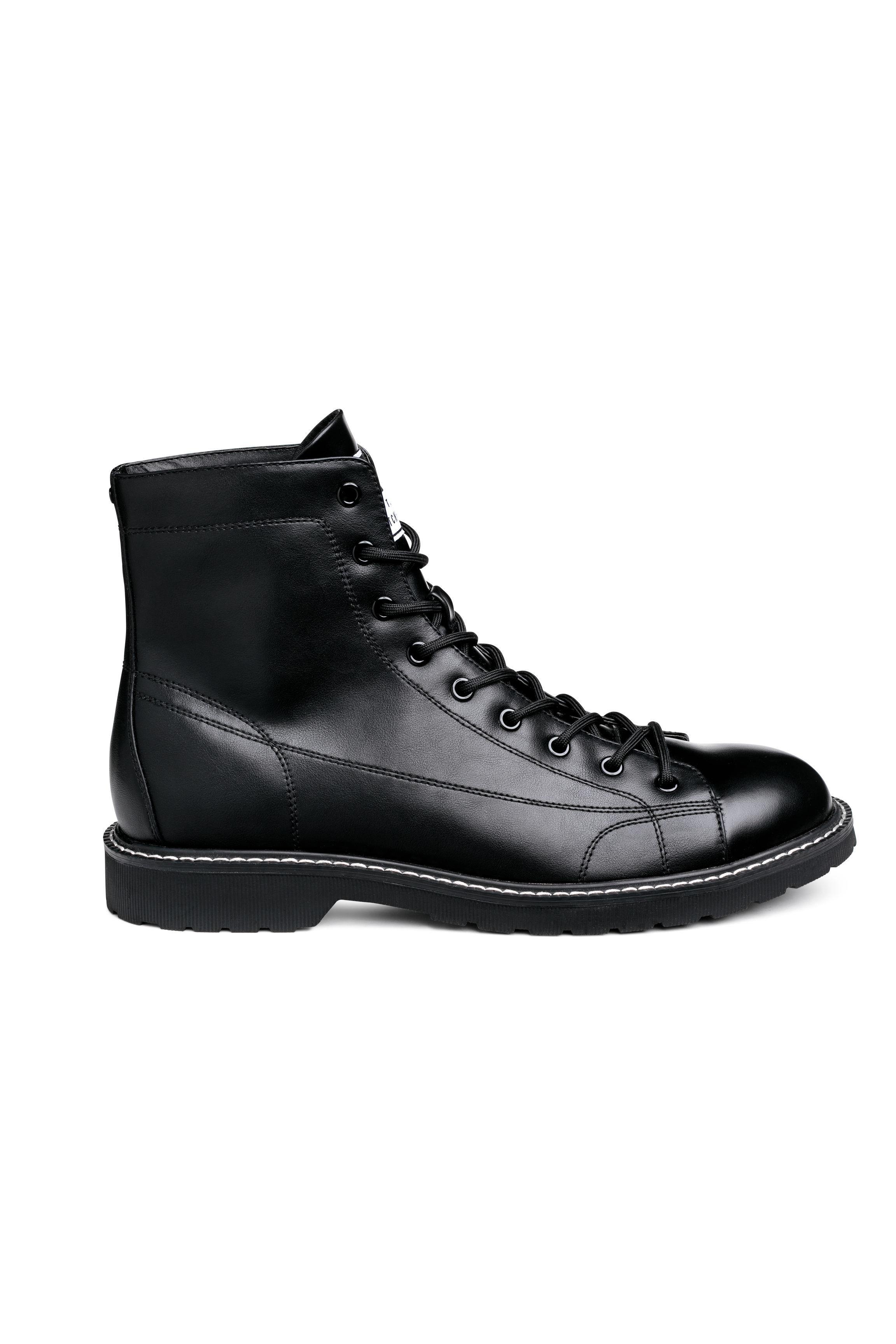 combat boots h&m