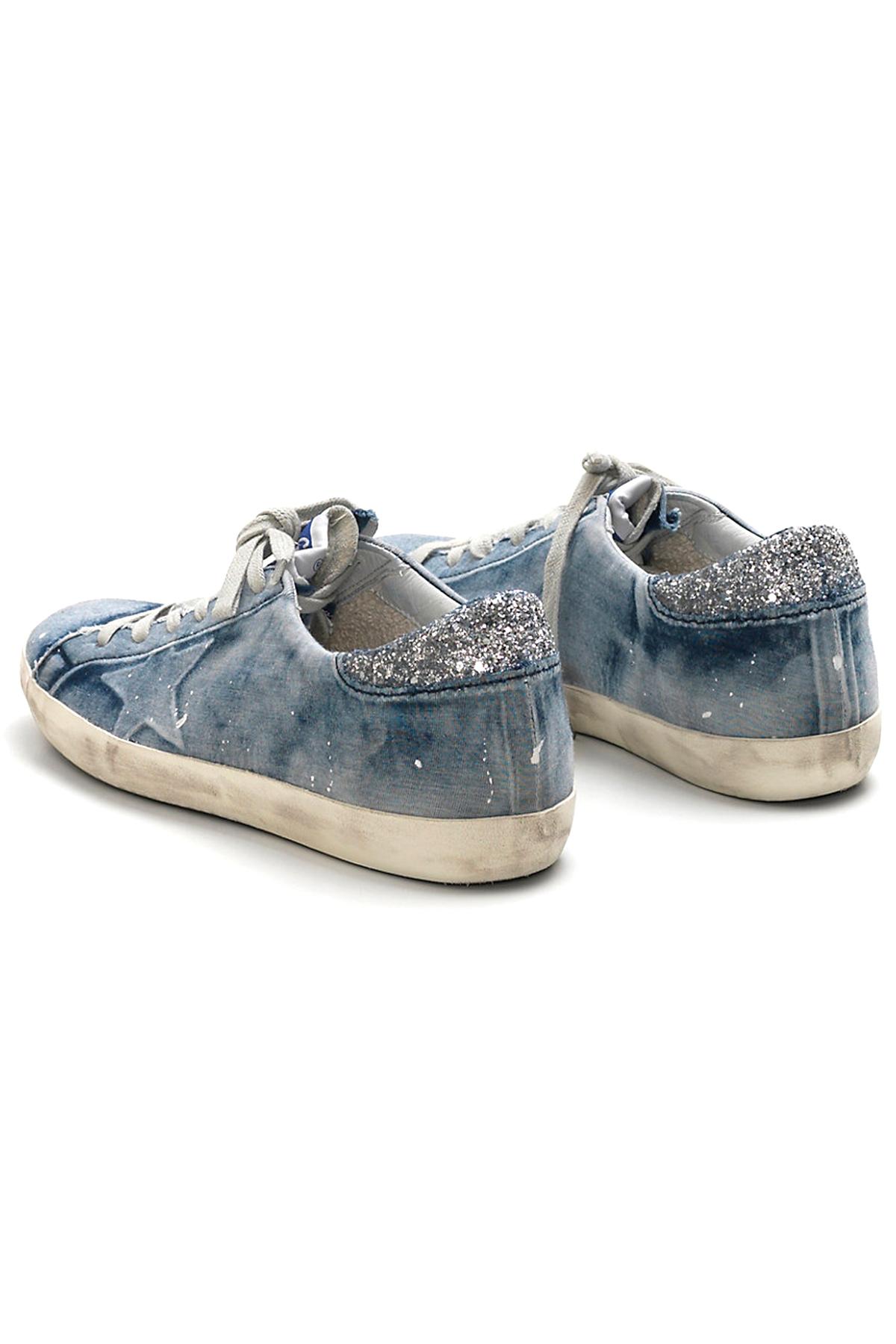 golden goose superstar denim