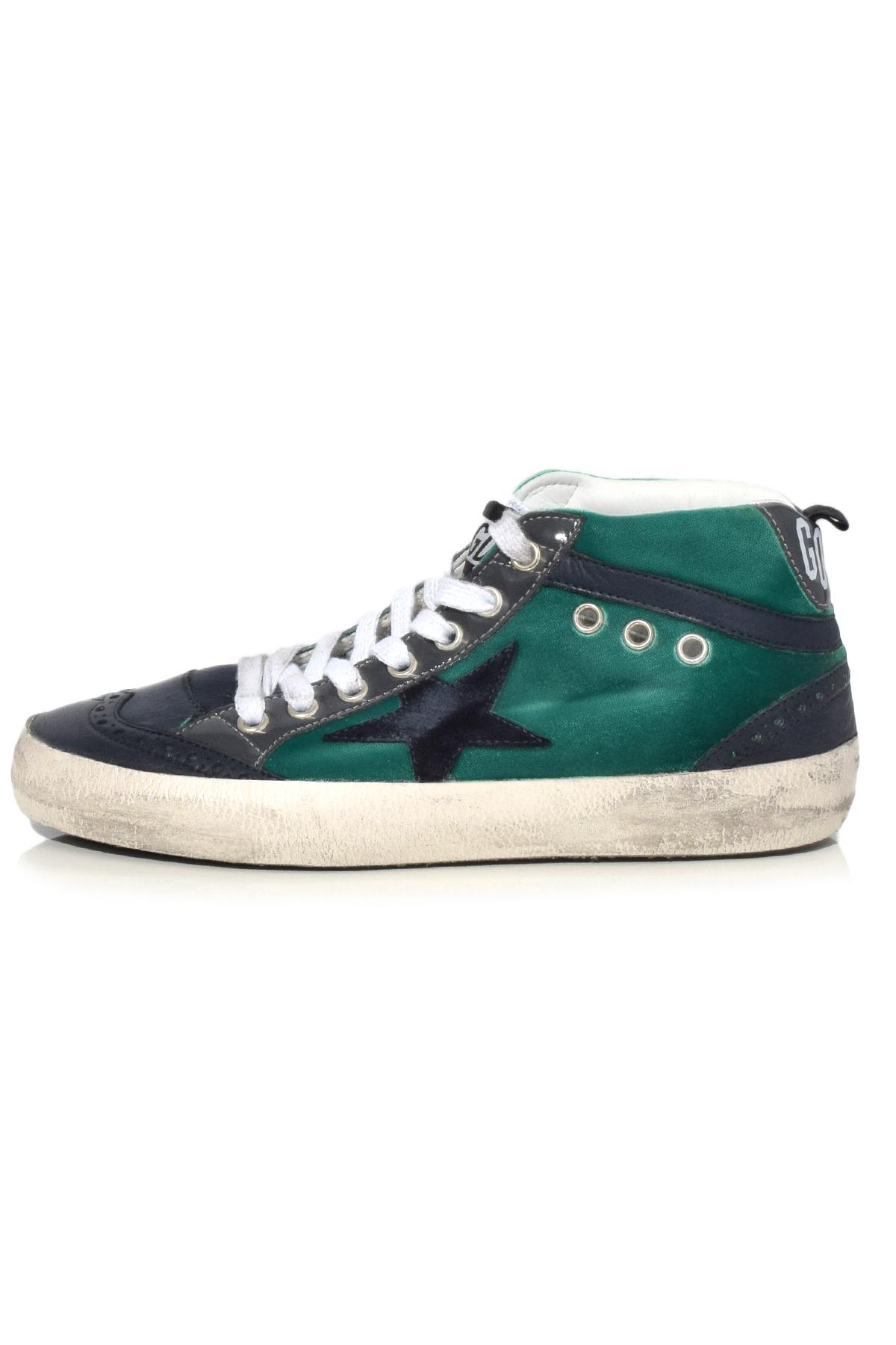 green velvet golden goose
