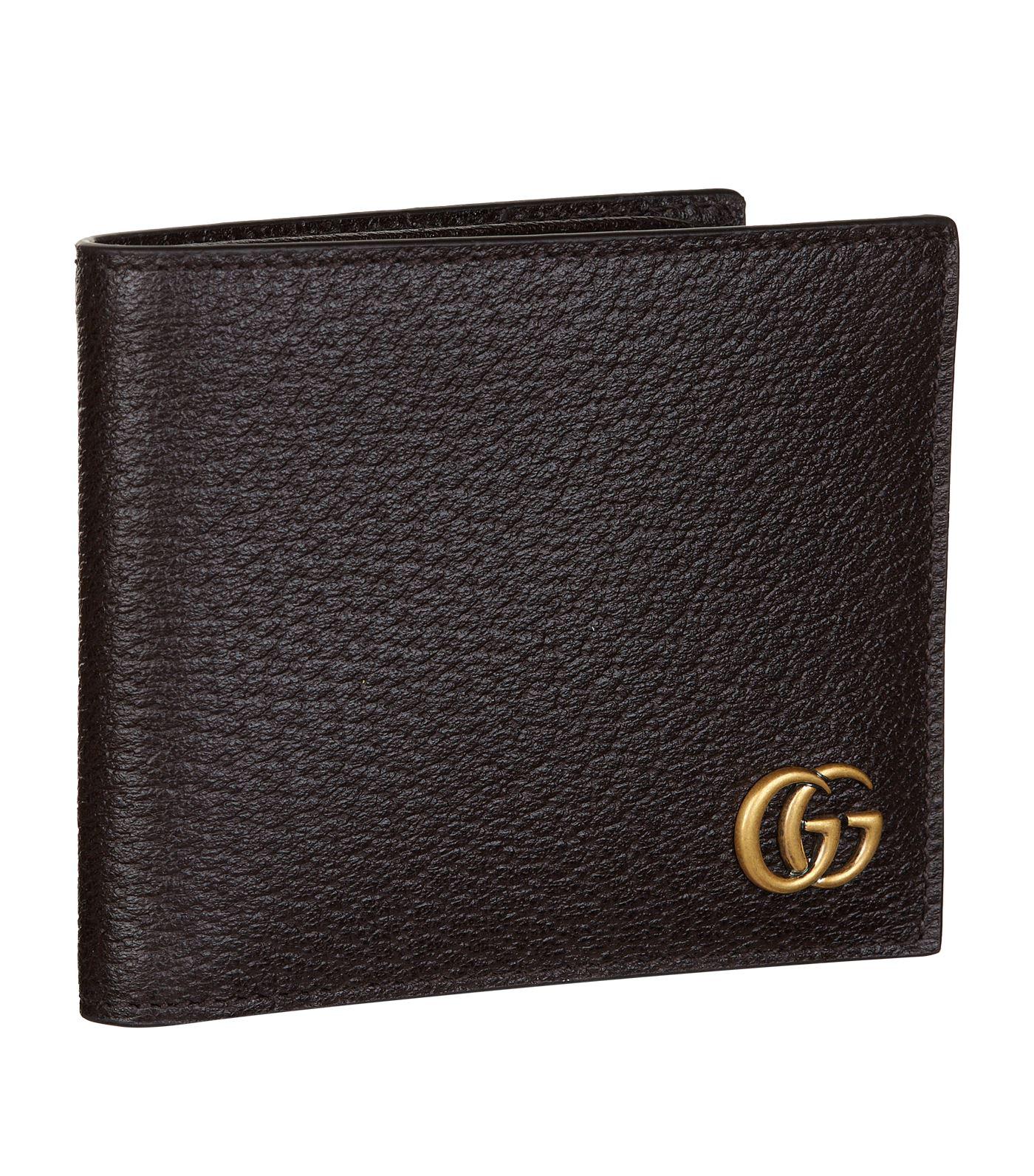 Lyst Gucci  Marmont Bifold Wallet  in Brown for Men 