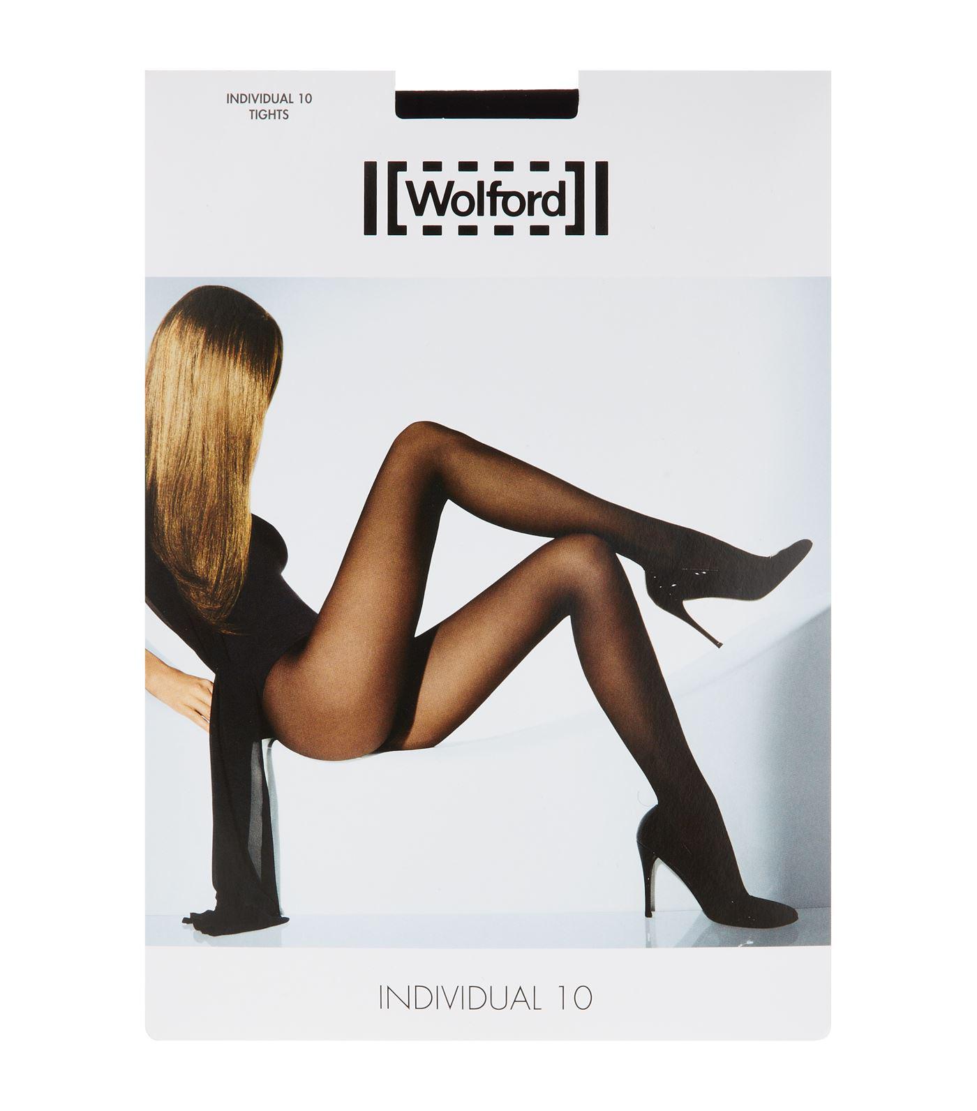 Wolford Individual 10 Tights in Black Lyst
