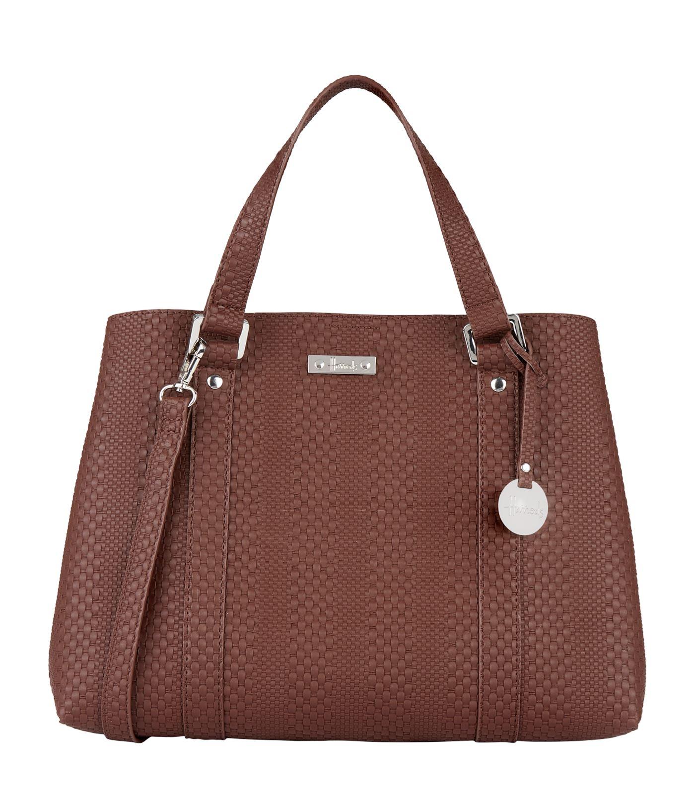 Harrods Daphne Shoulder Bag In Brown Lyst