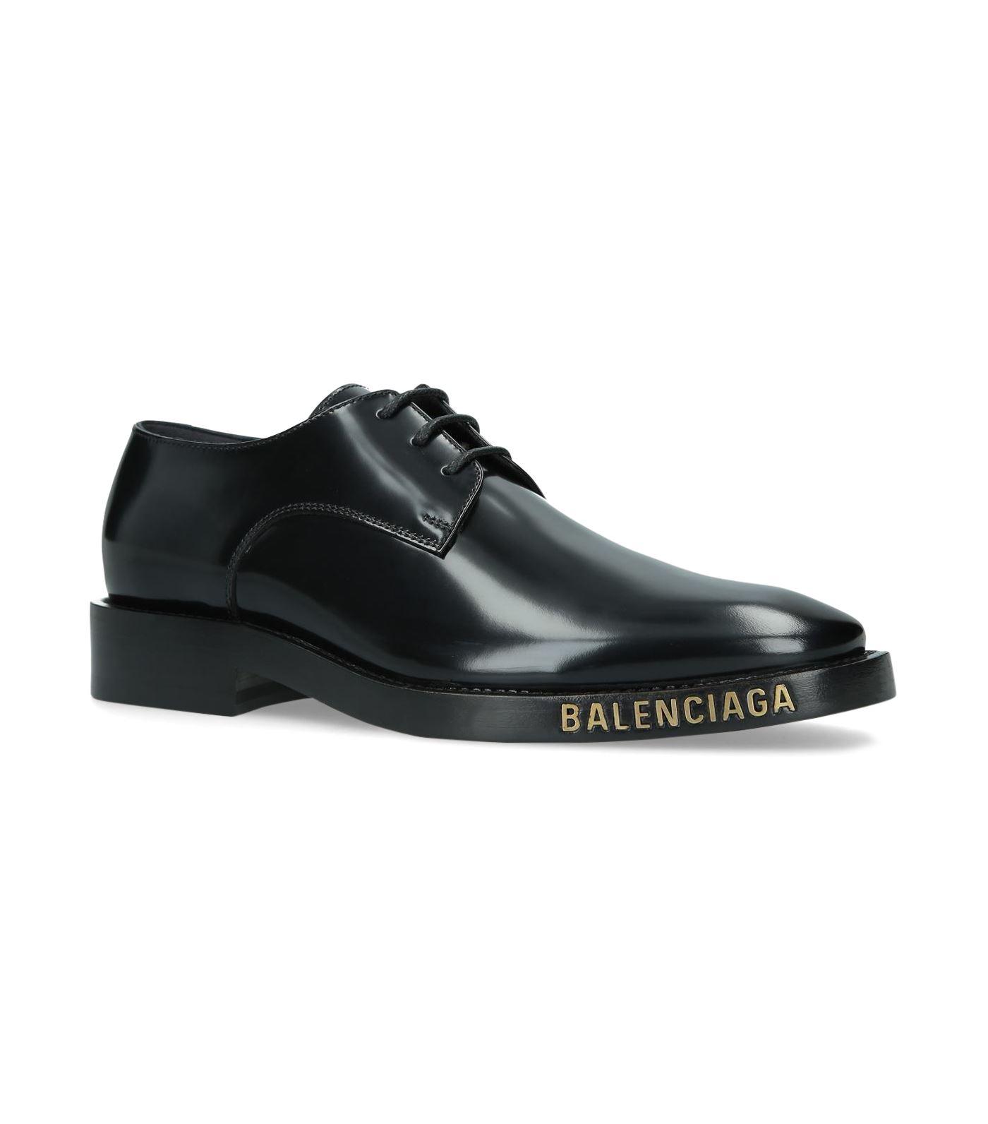 balenciaga oxford shoes