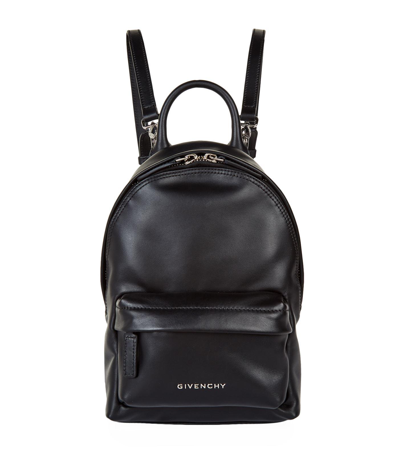 Lyst Givenchy Nano Leather Backpack in Black