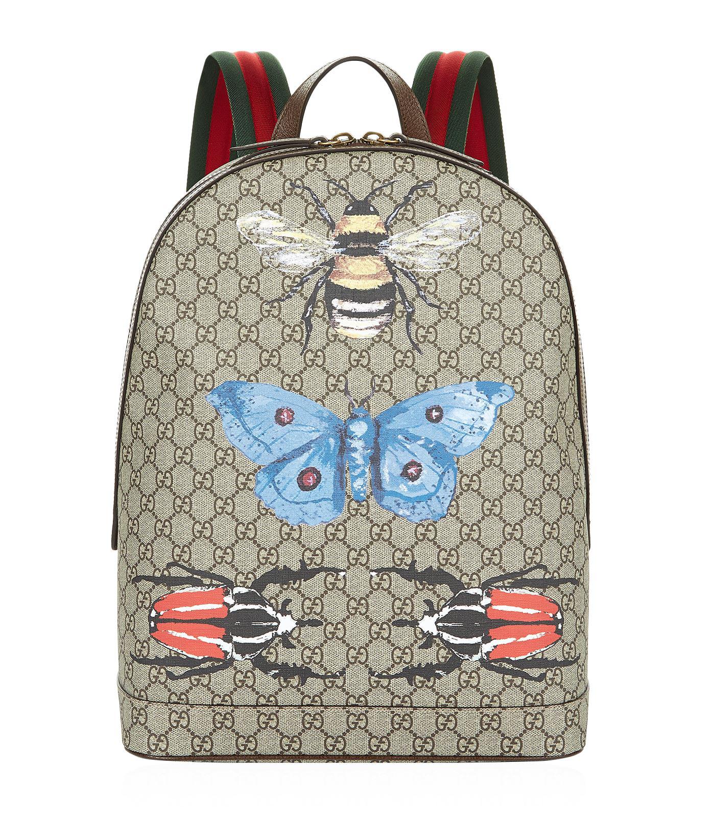 Gucci Insect Backpack in Natural - Lyst