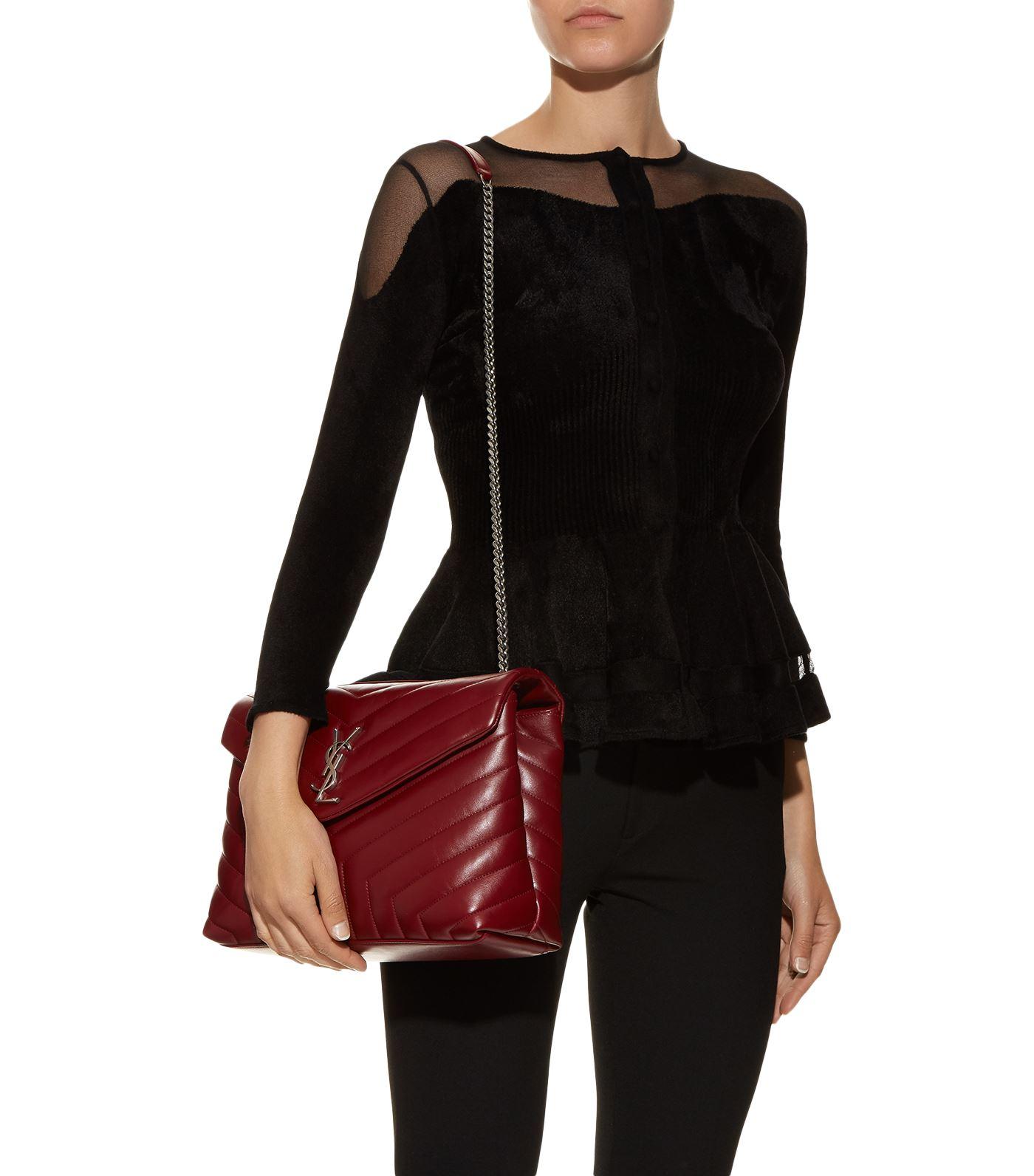 Saint Laurent Medium LouLou Matelassé Bag - dress. Raleigh