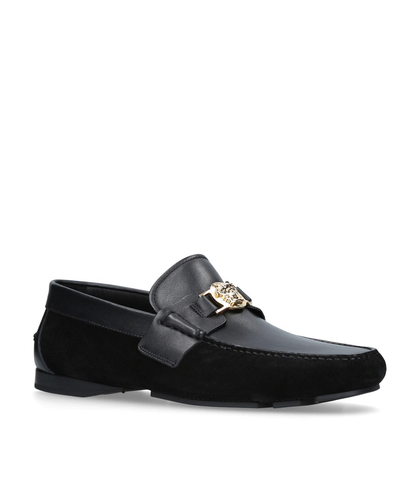 formal black loafers